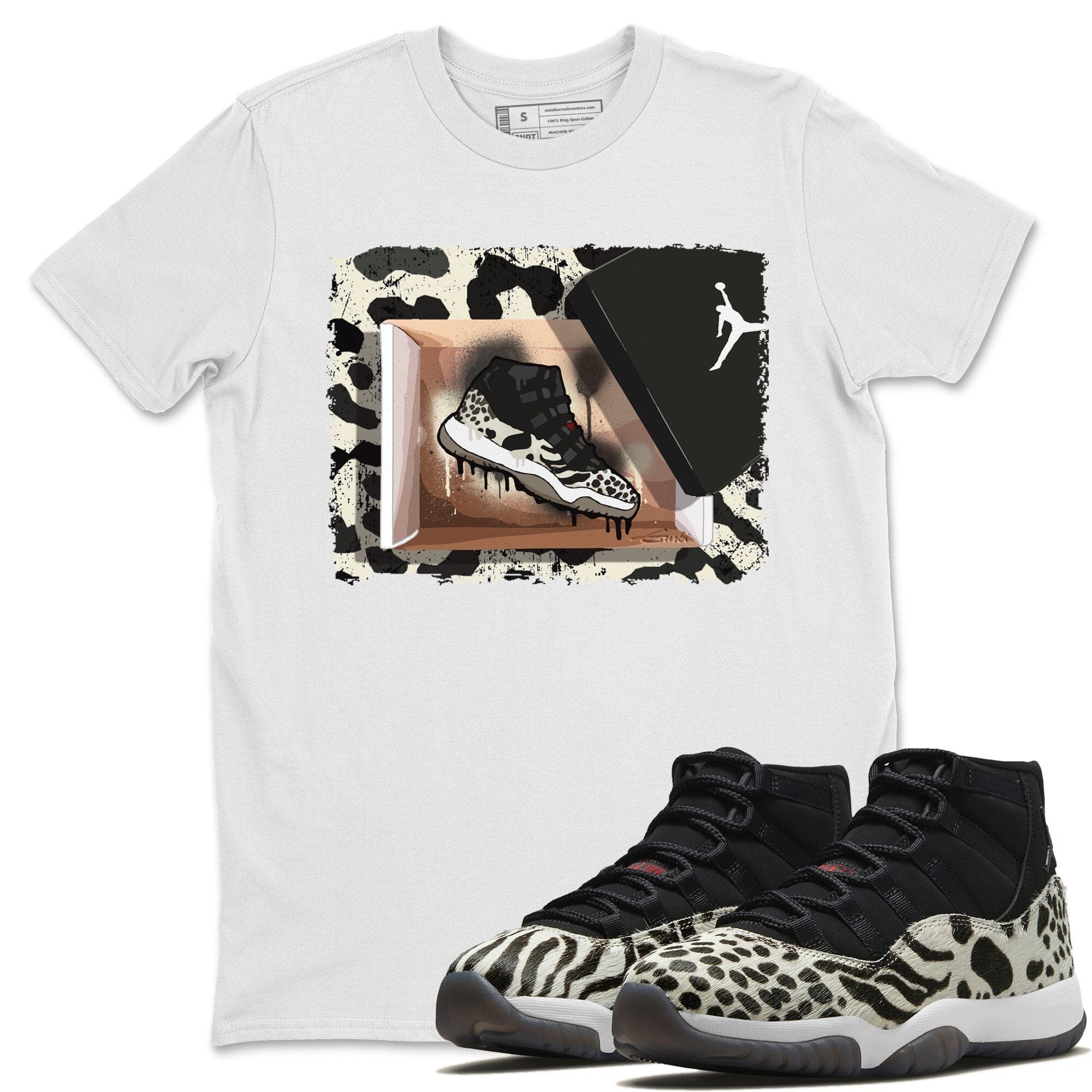 New Kicks Unisex Tops - Air Jordan 11 Animal Instinct