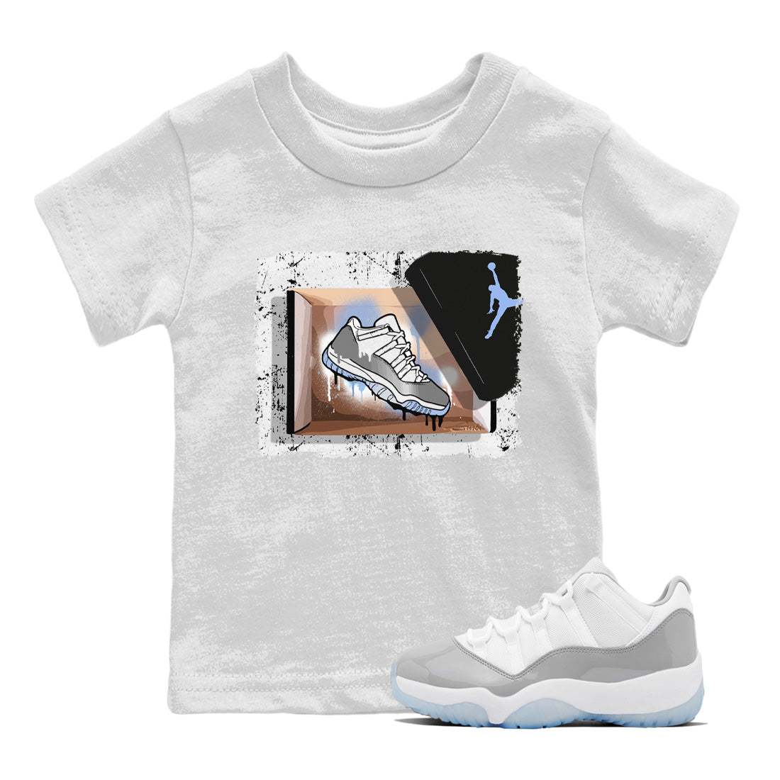 New Kicks Kids Tops - Air Jordan 11 White Cement
