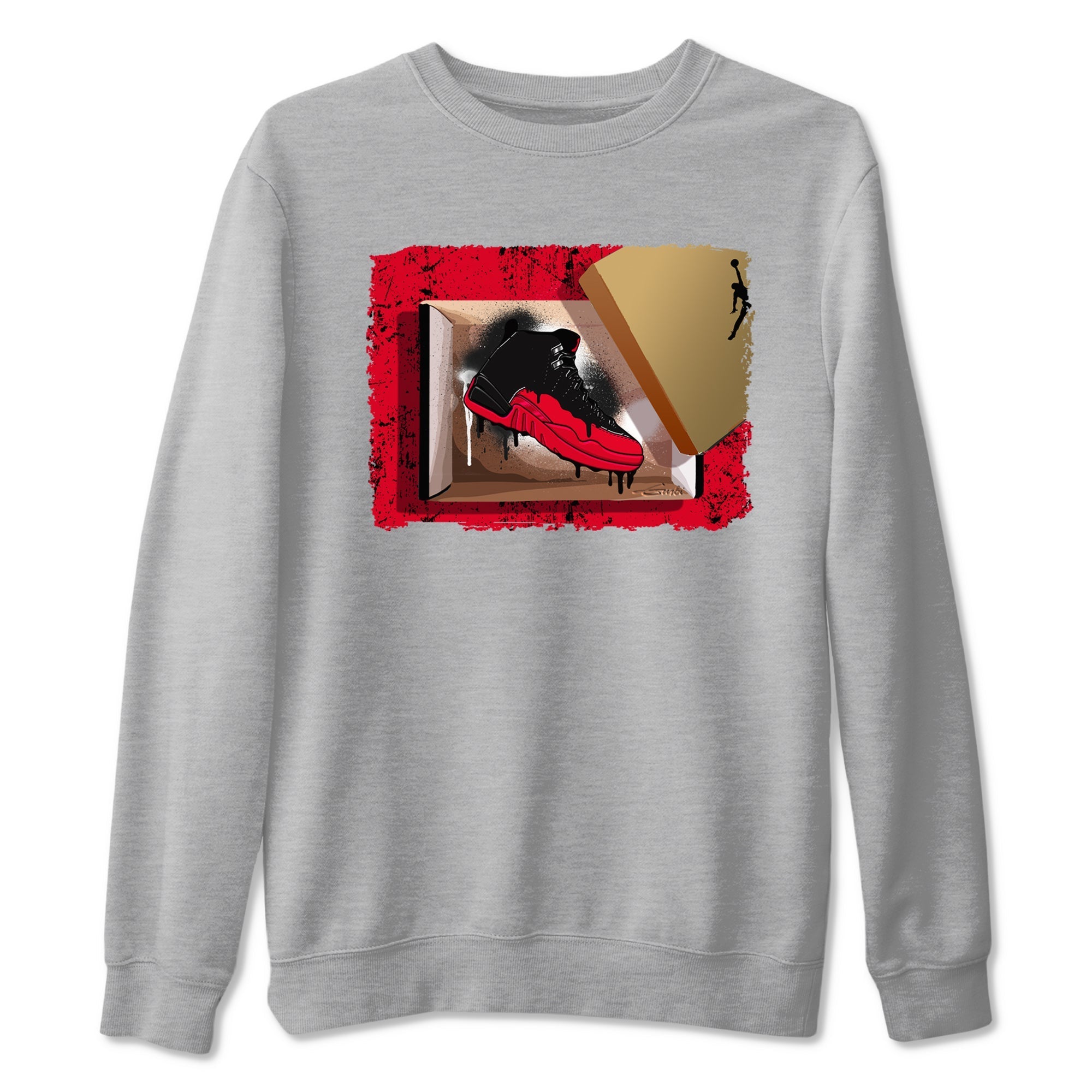 New Kicks snkmatch Tees - Air Jordan 12 Flu Game