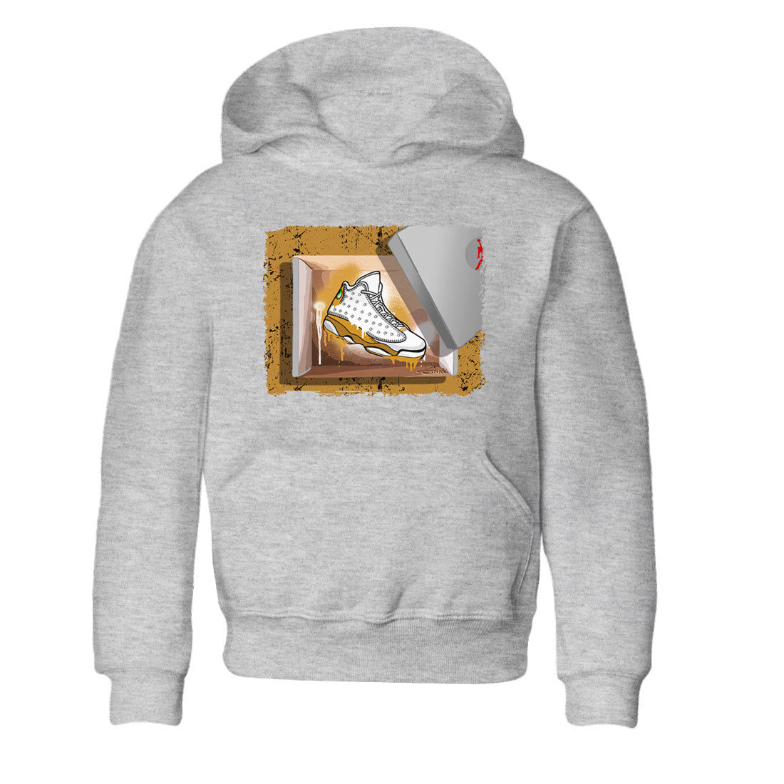 New Kicks snkmatch Tee Kids - Air Jordan 13 Wheat