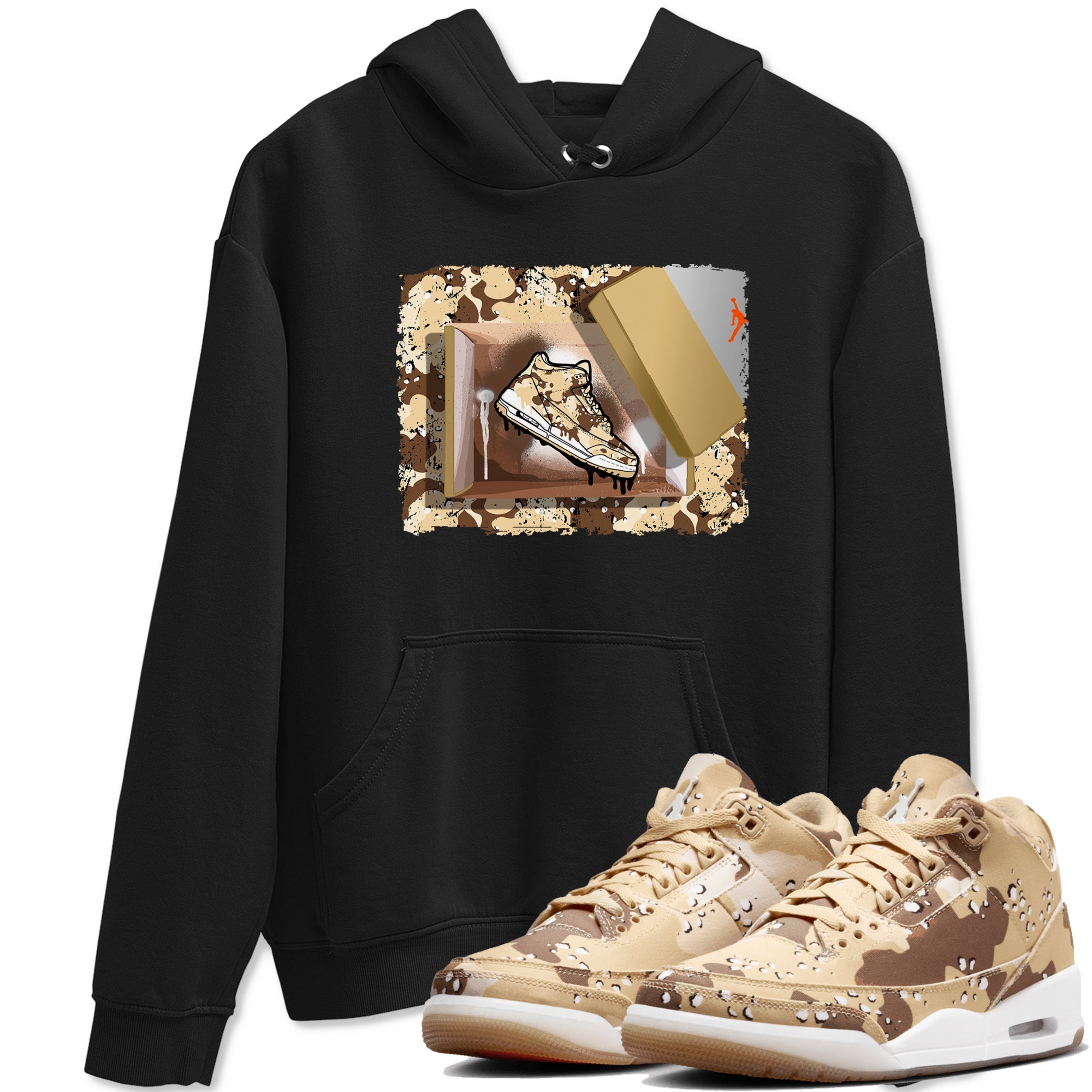 New Kicks snkmatch Tees - Air Jordan 3 Desert Camo