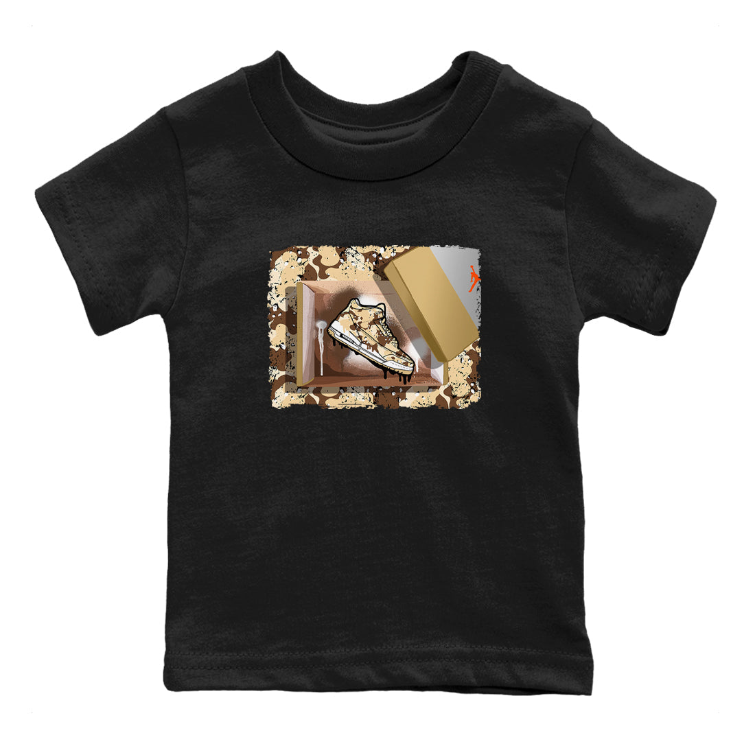 New Kicks snkmatch Tees Kids - Air Jordan 3 Desert Camo