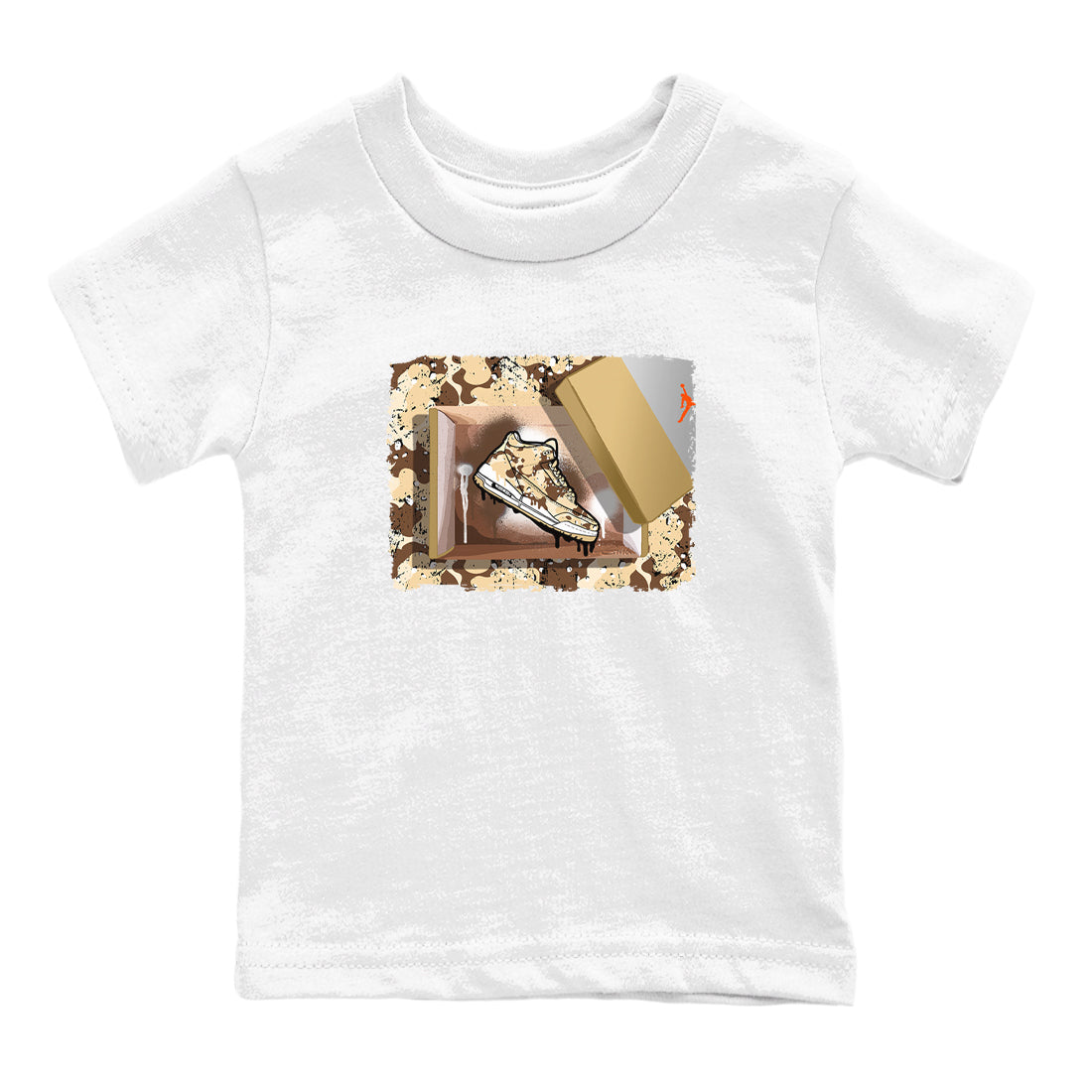 New Kicks snkmatch Tees Kids - Air Jordan 3 Desert Camo