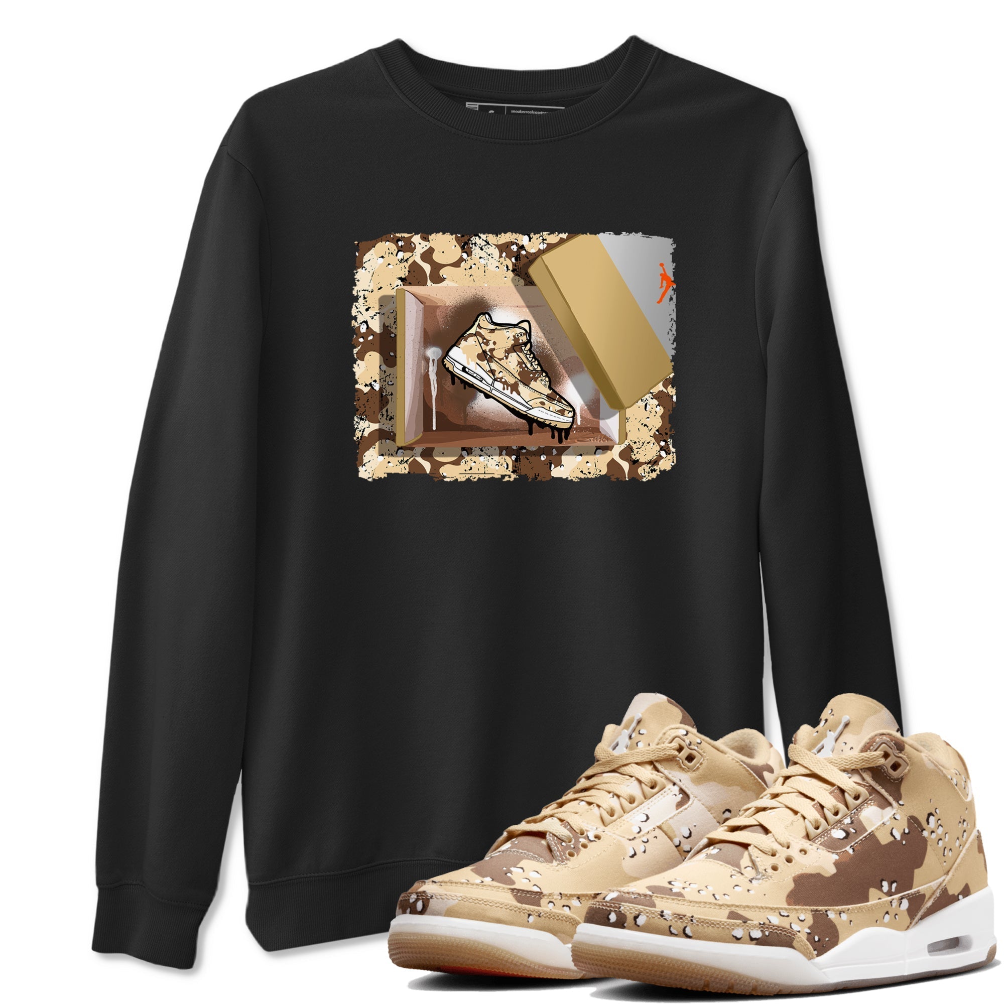 New Kicks snkmatch Tees - Air Jordan 3 Desert Camo