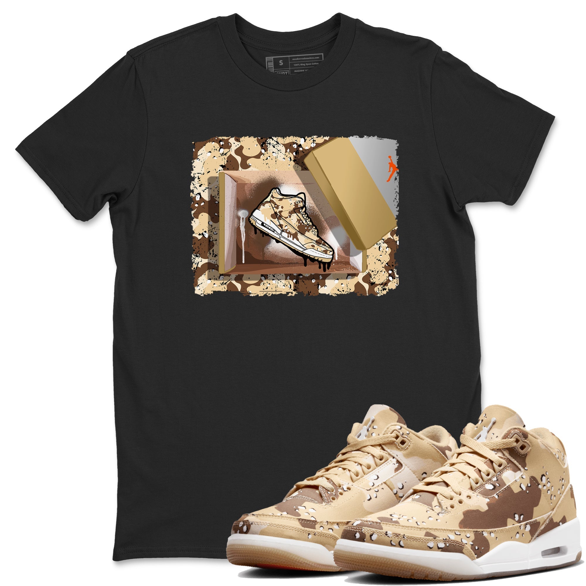 New Kicks snkmatch Tees - Air Jordan 3 Desert Camo