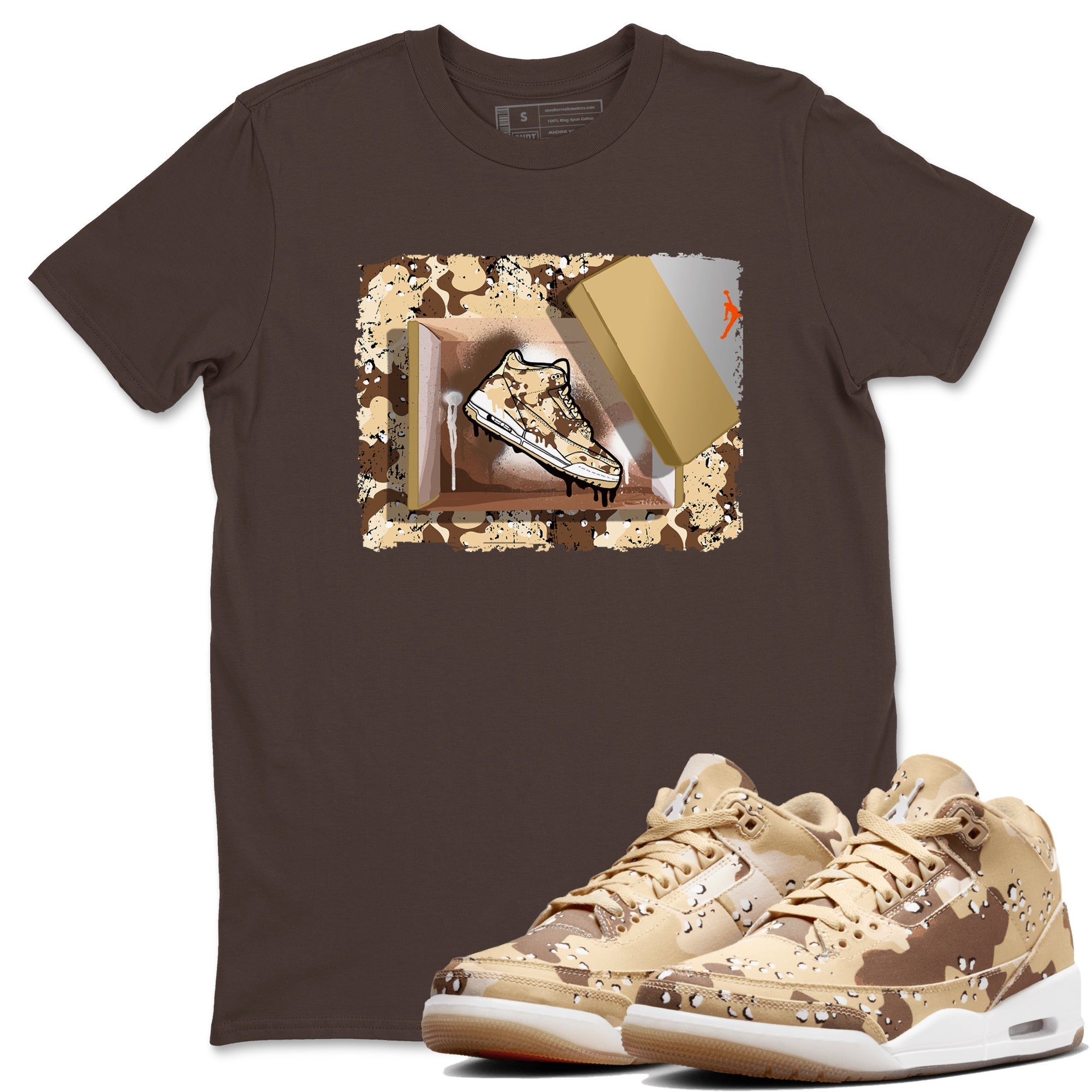 New Kicks snkmatch Tees - Air Jordan 3 Desert Camo