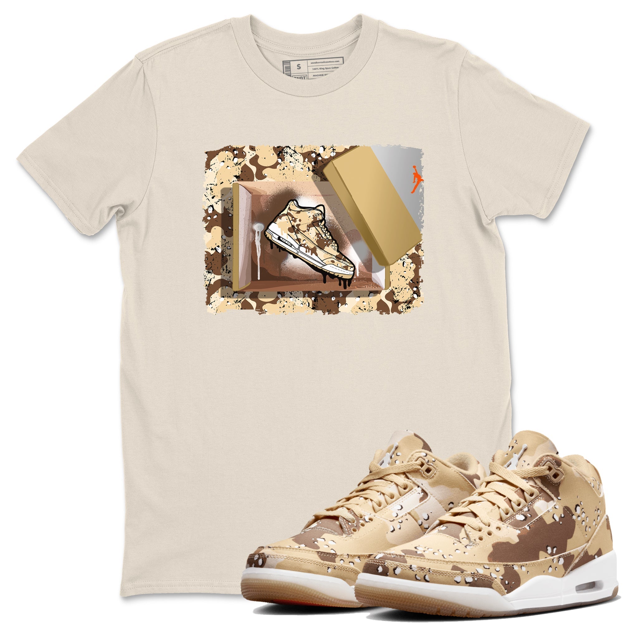 New Kicks snkmatch Tees - Air Jordan 3 Desert Camo