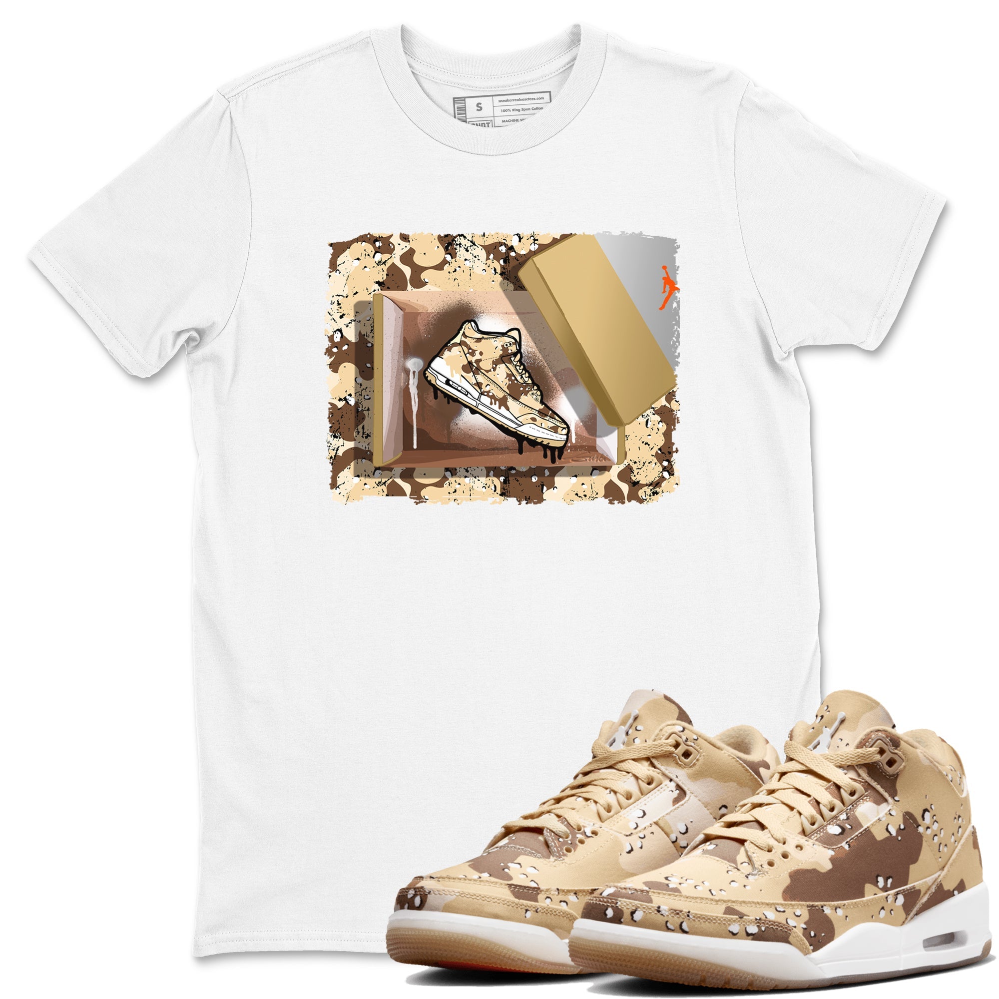 New Kicks snkmatch Tees - Air Jordan 3 Desert Camo