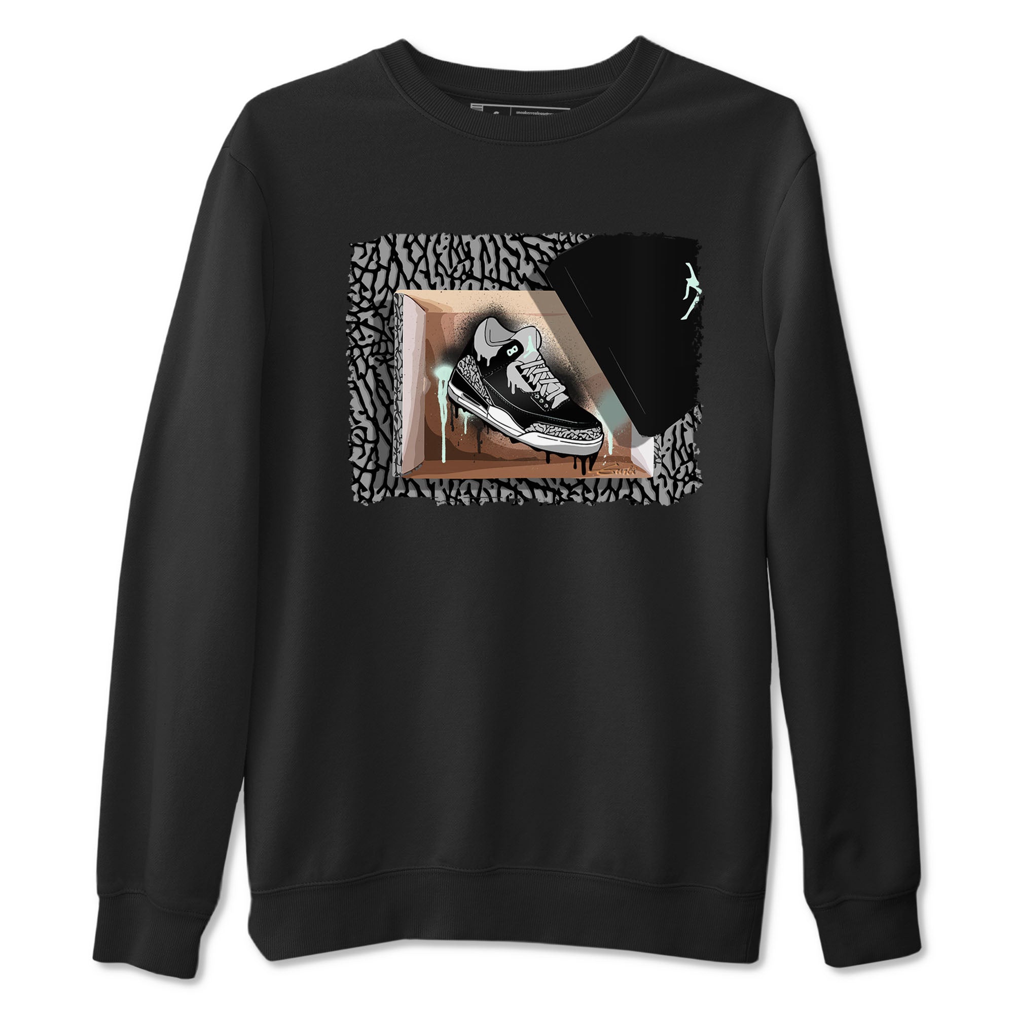 New Kicks snkmatch Tees - Air Jordan 3 Green Glow