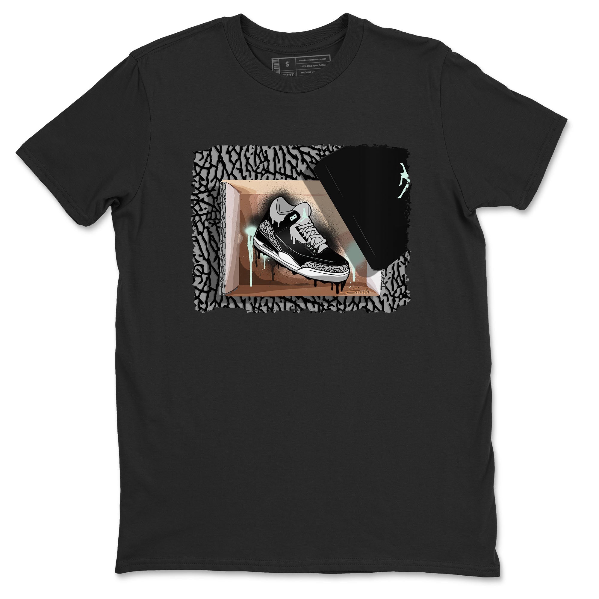 New Kicks snkmatch Tees - Air Jordan 3 Green Glow
