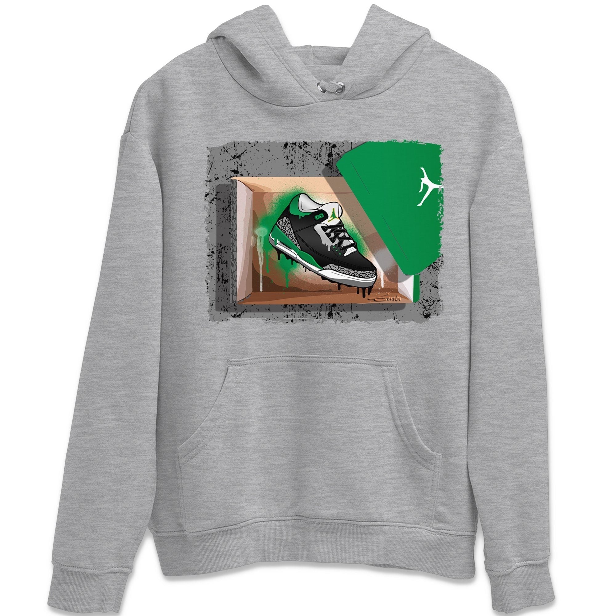 New Kicks Unisex Tops - Air Jordan 3 Pine Green