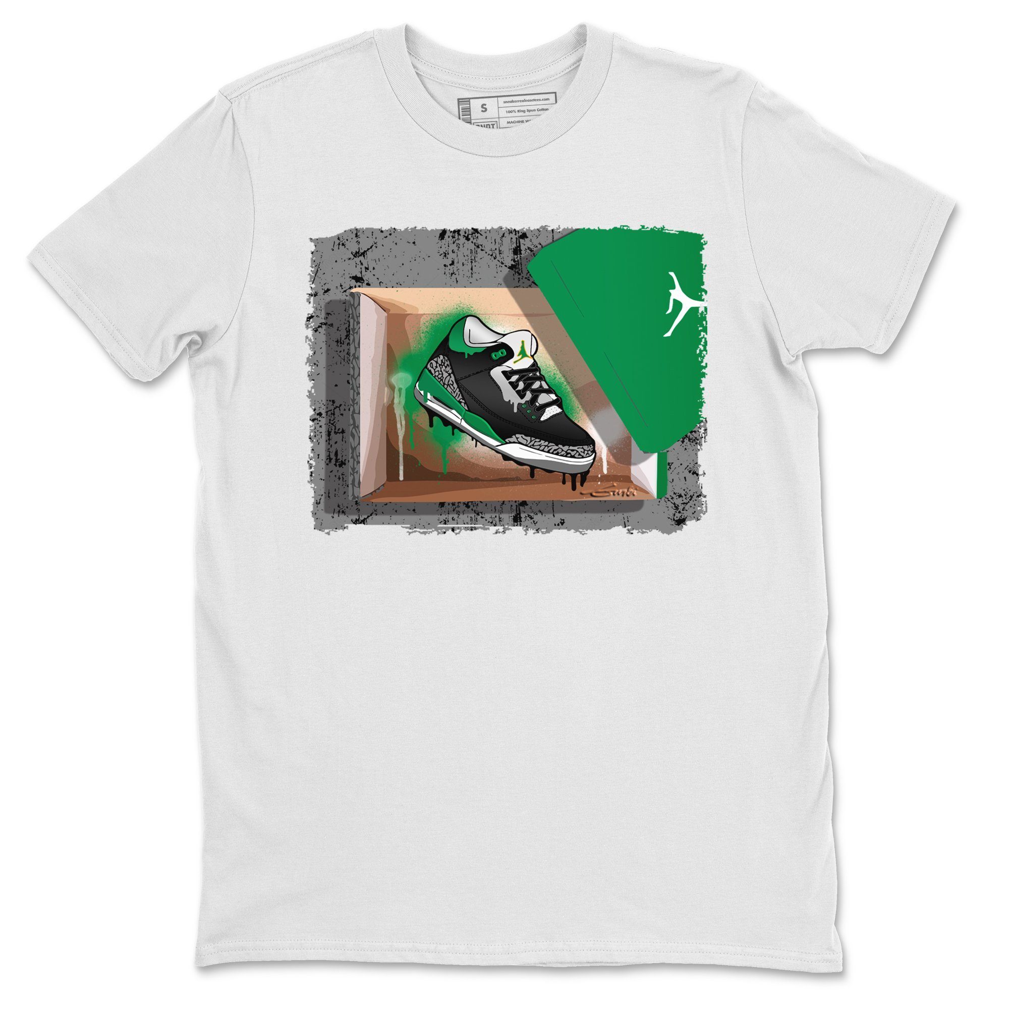 New Kicks Unisex Tops - Air Jordan 3 Pine Green
