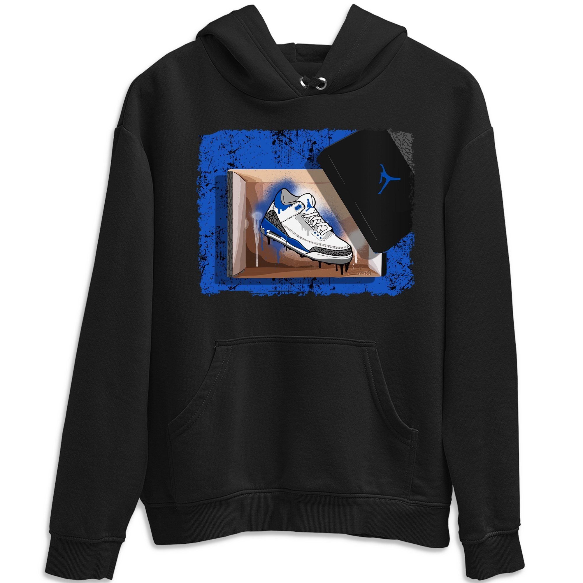 New Kicks Unisex Tops - Air Jordan 3 Racer Blue