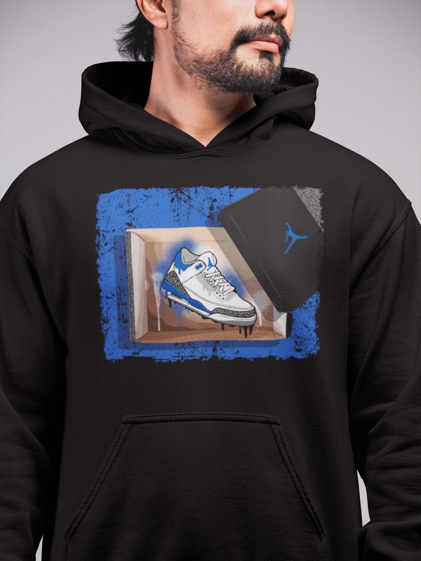 New Kicks Unisex Tops - Air Jordan 3 Racer Blue