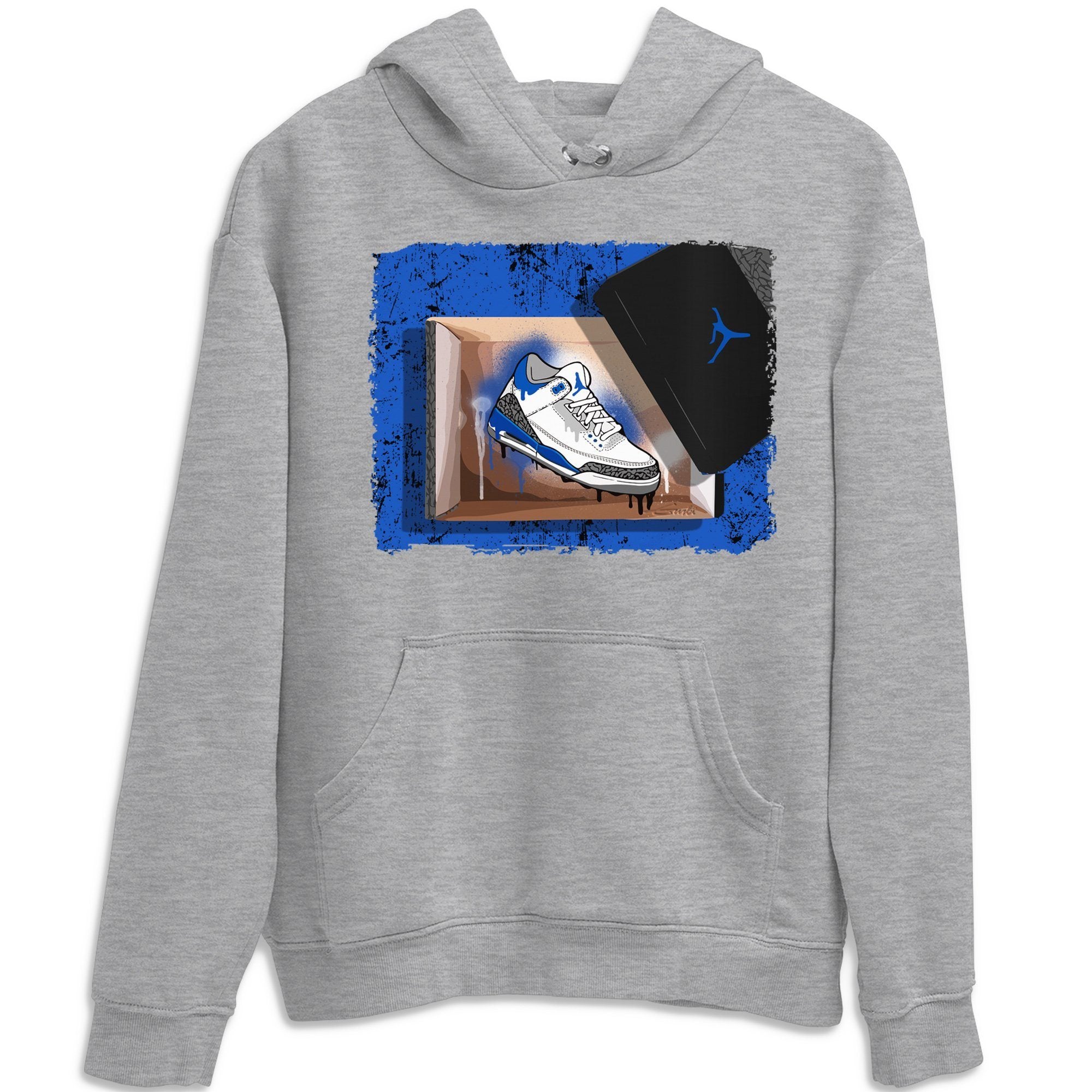 New Kicks Unisex Tops - Air Jordan 3 Racer Blue
