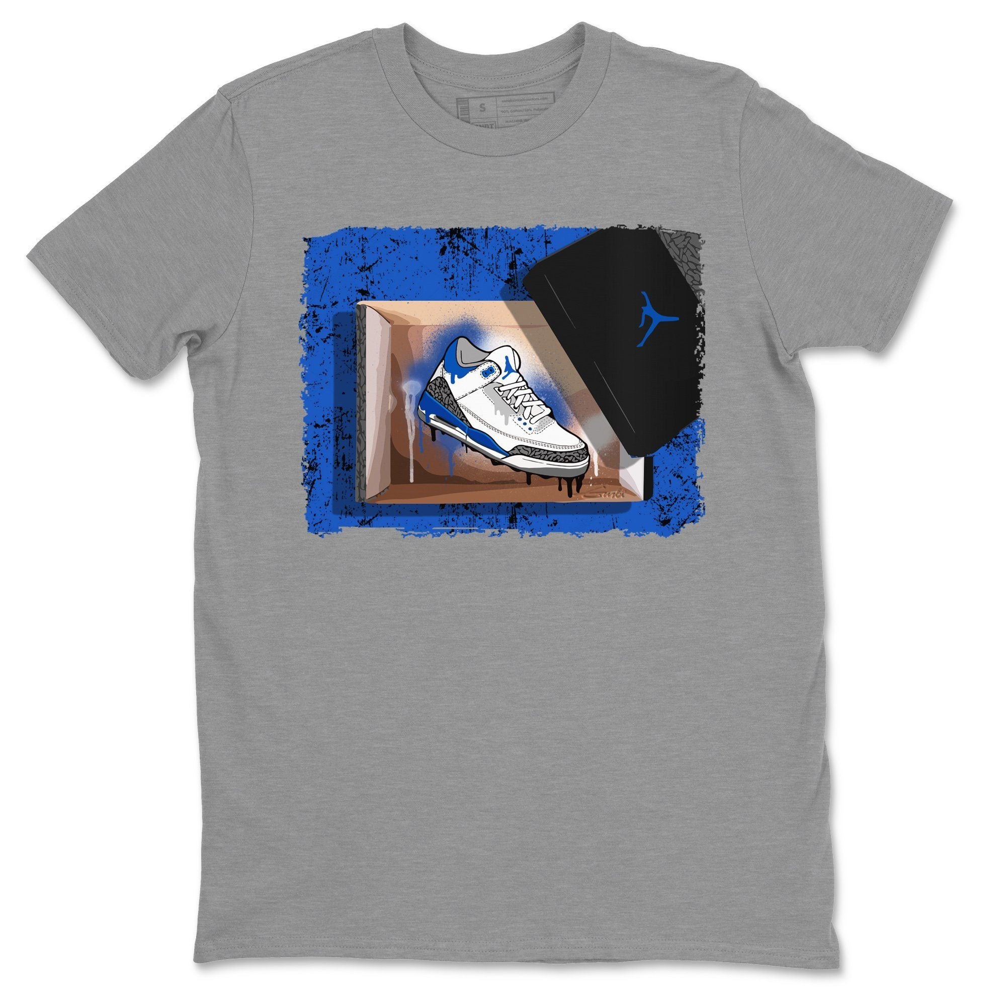 New Kicks Unisex Tops - Air Jordan 3 Racer Blue