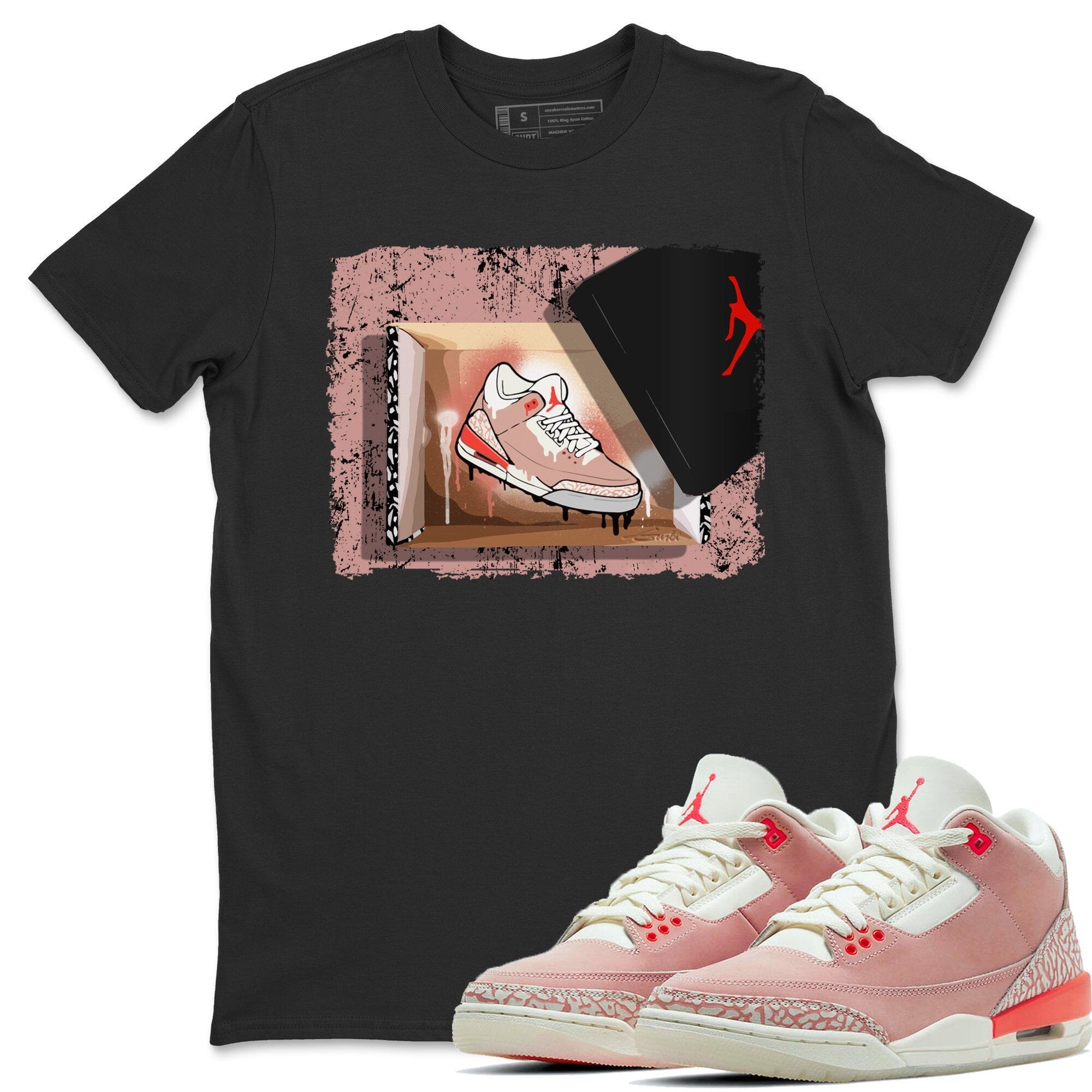 New Kicks Unisex Tops - Air Jordan 3 Rust Pink