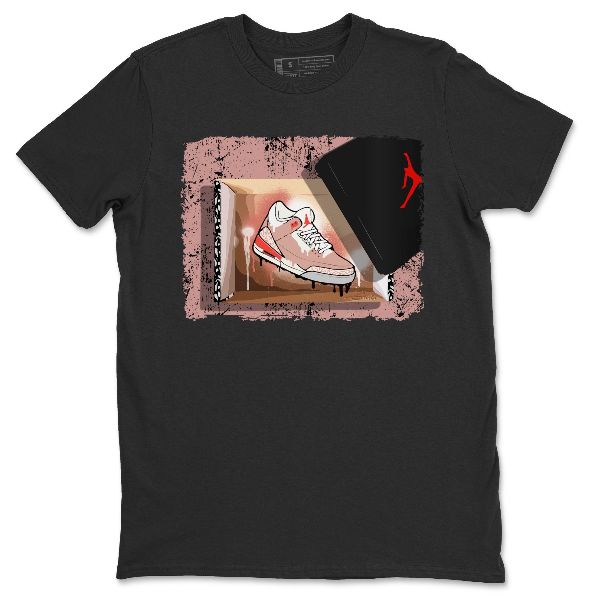 New Kicks Unisex Tops - Air Jordan 3 Rust Pink