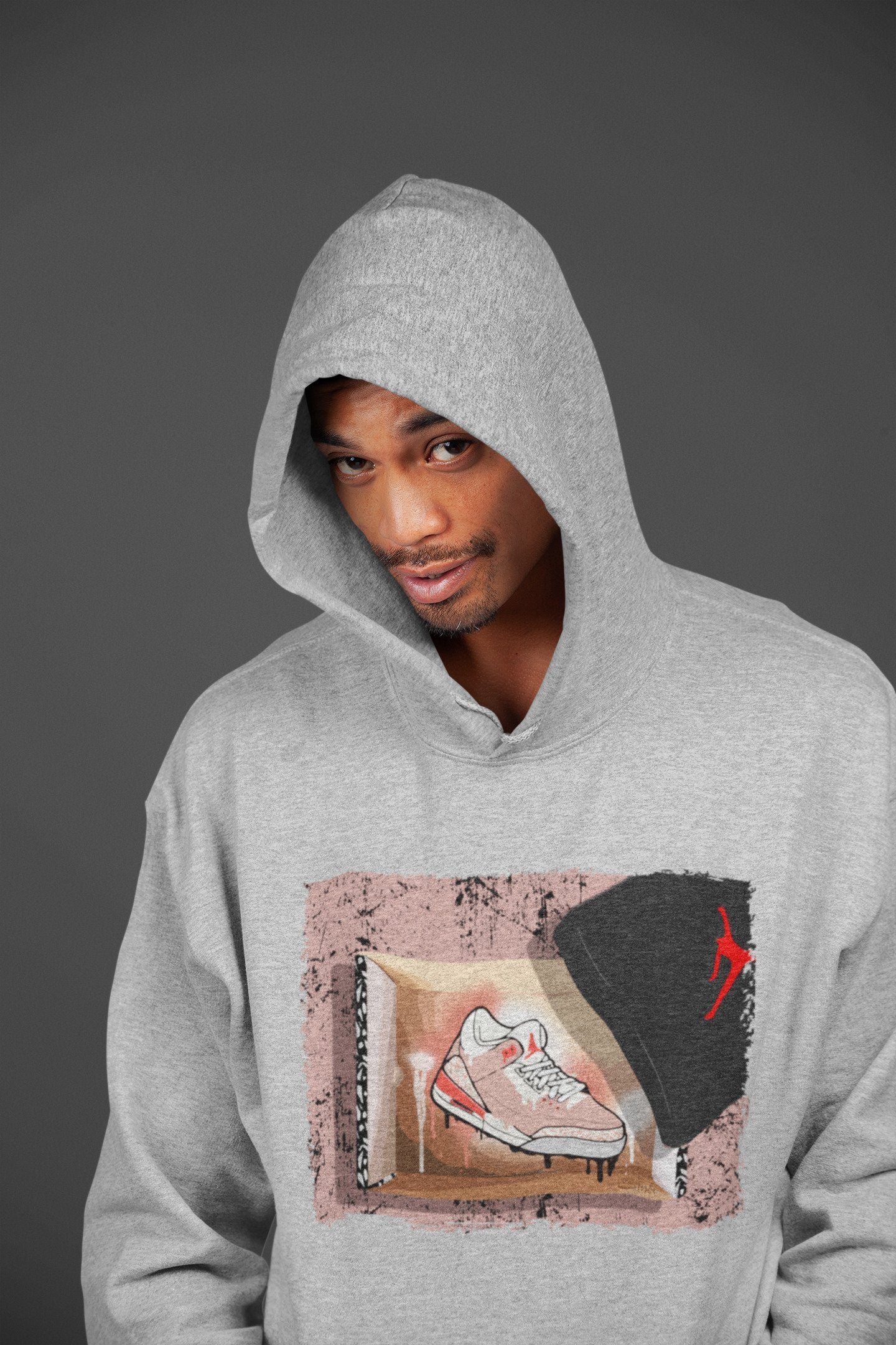 New Kicks Unisex Tops - Air Jordan 3 Rust Pink