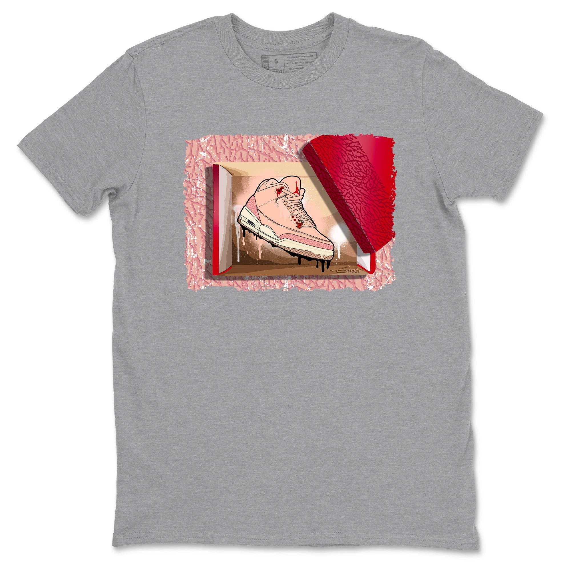 New Kicks snkmatch Tees - Air Jordan 3 Valentines Day