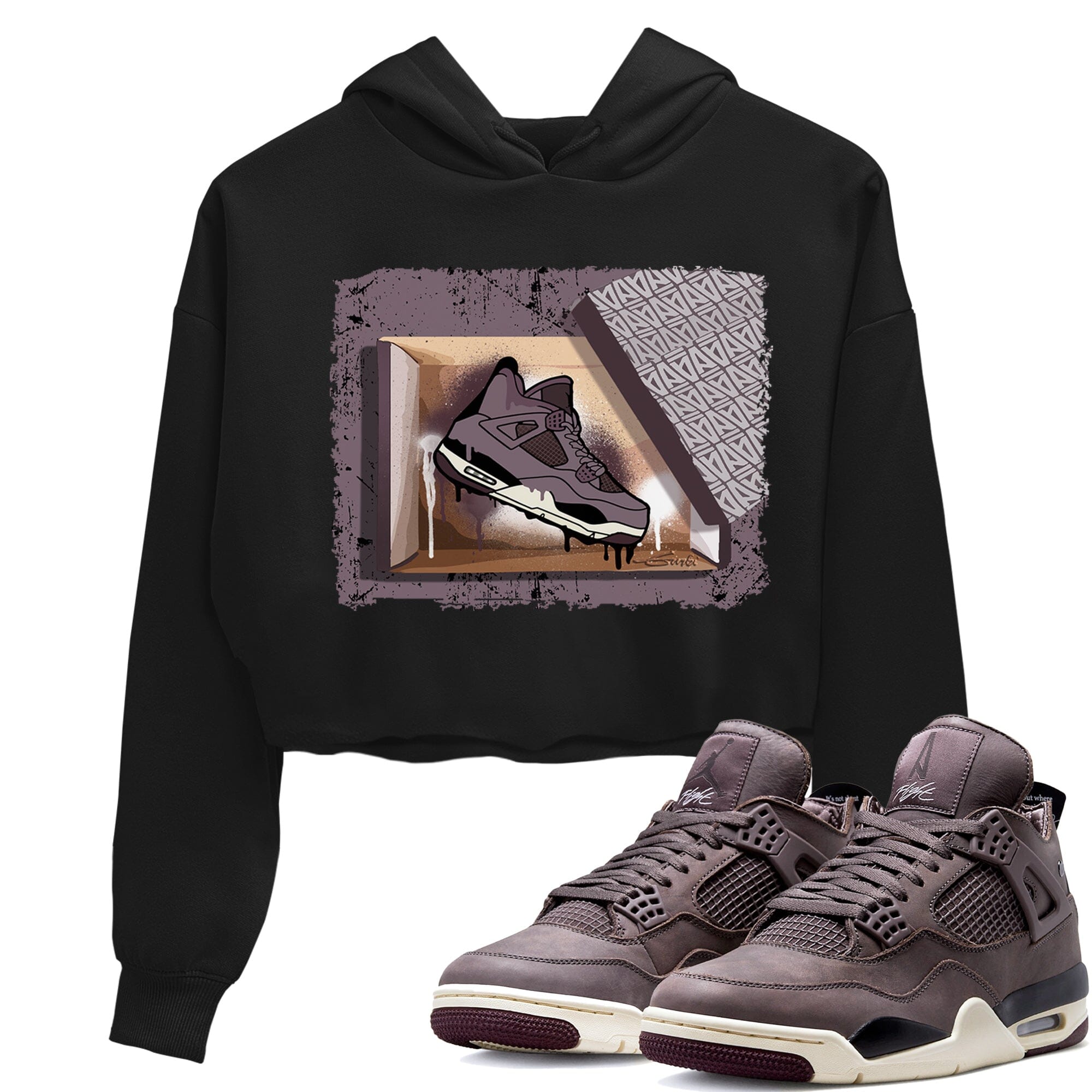 New Kicks Women's Tops - Air Jordan 4 A Ma Maniere