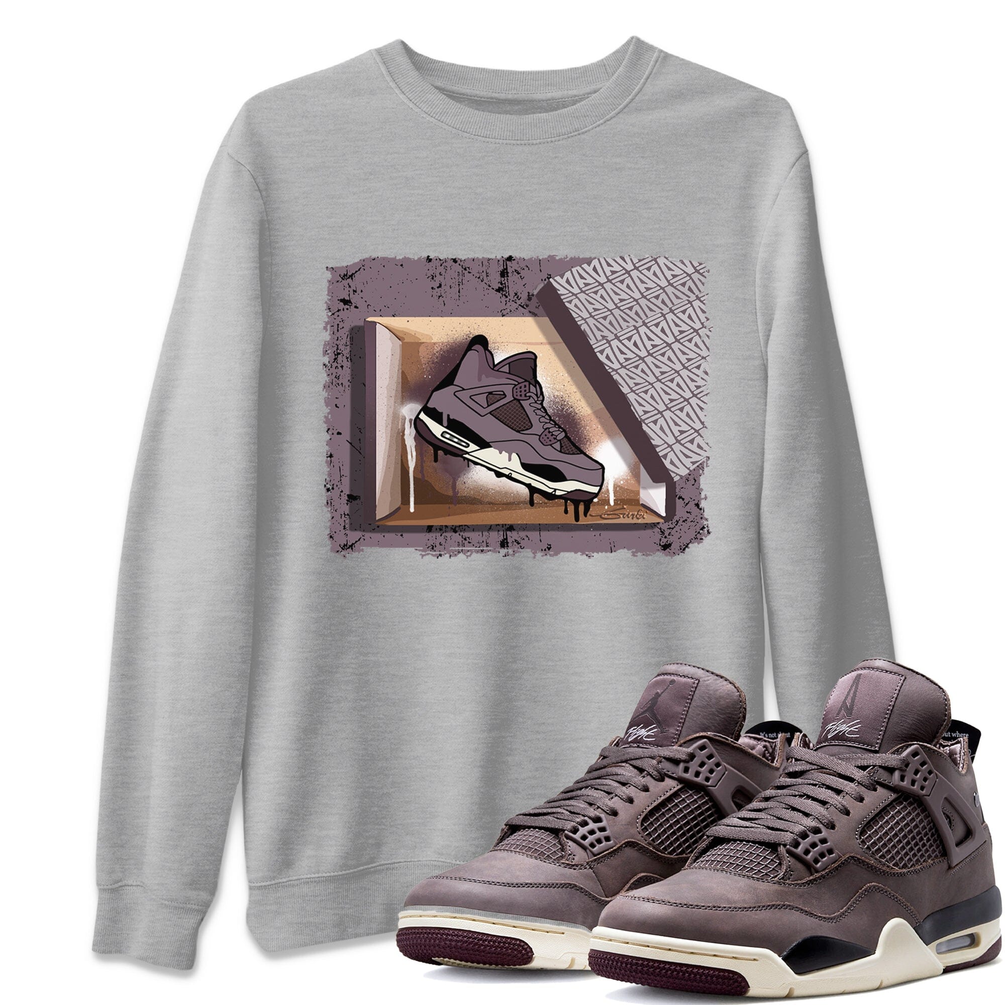 New Kicks Unisex Tops - Air Jordan 4 A Ma Maniere