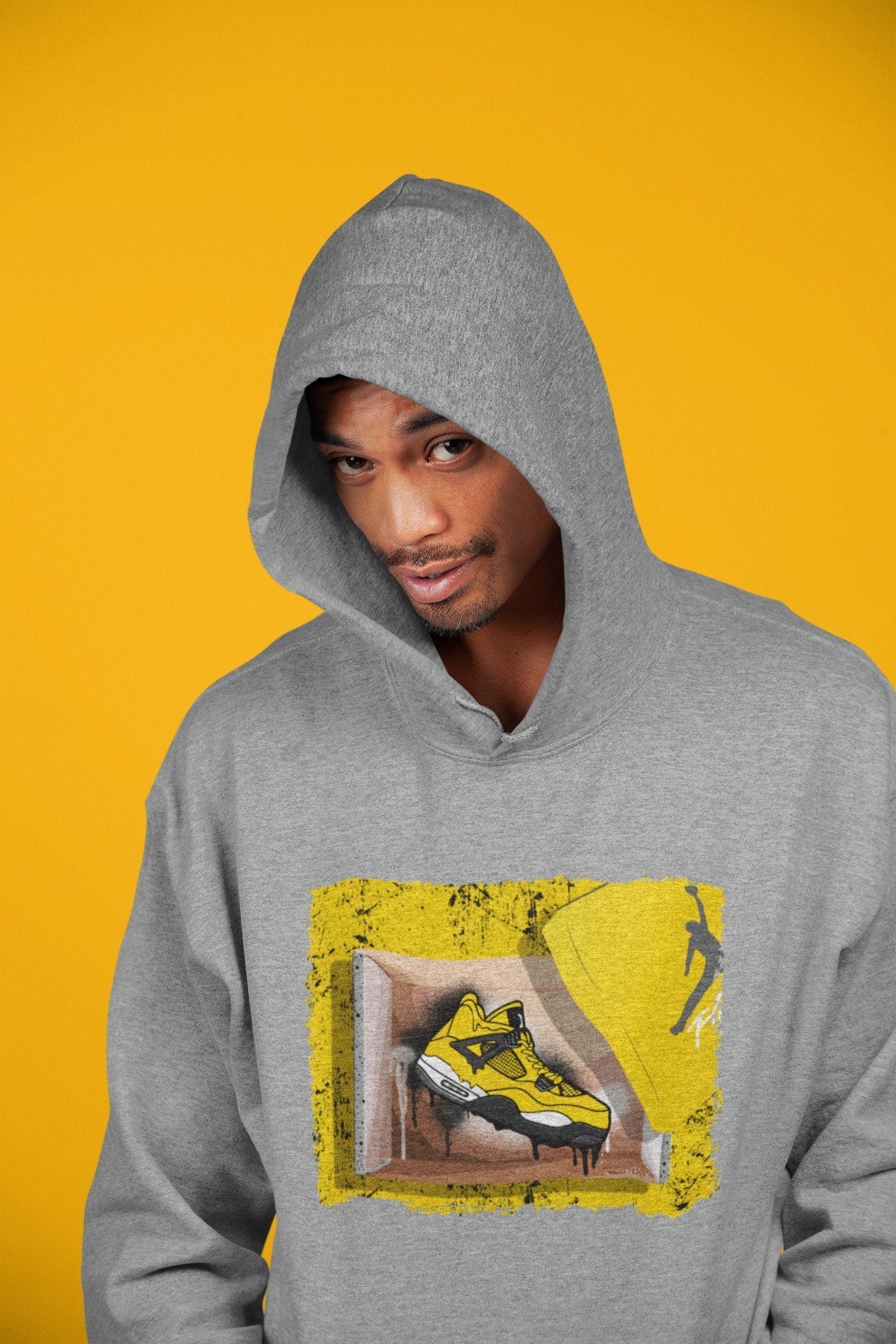 New Kicks Unisex Tops - Air Jordan 4 Lightning
