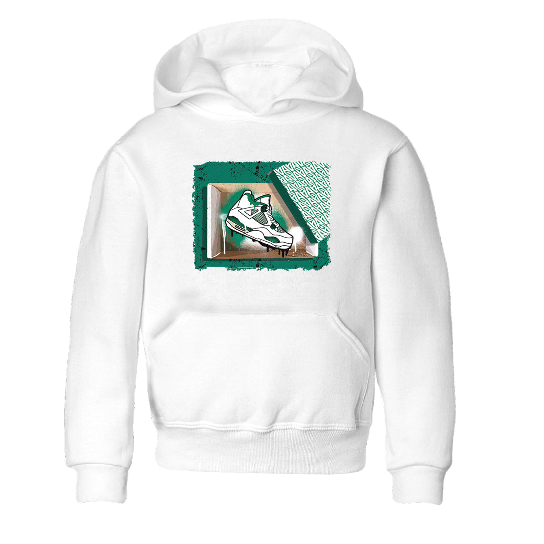 New Kicks snkmatch Tees Kids - Air Jordan 4 Oxidized Green