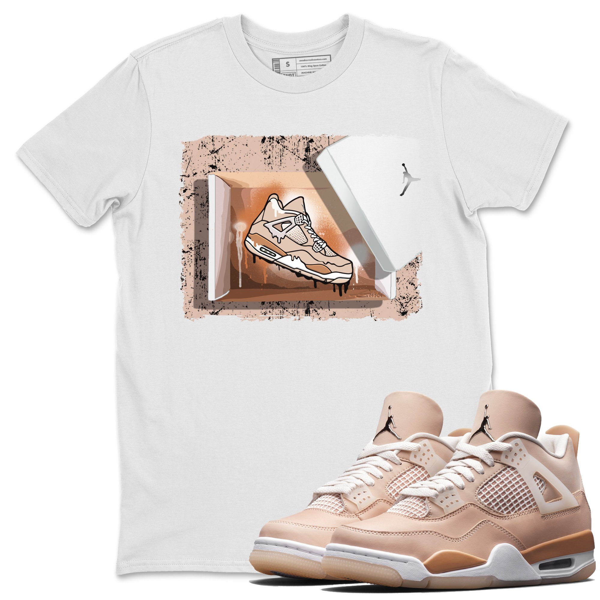 New Kicks Unisex Tops - Air Jordan 4 Shimmer