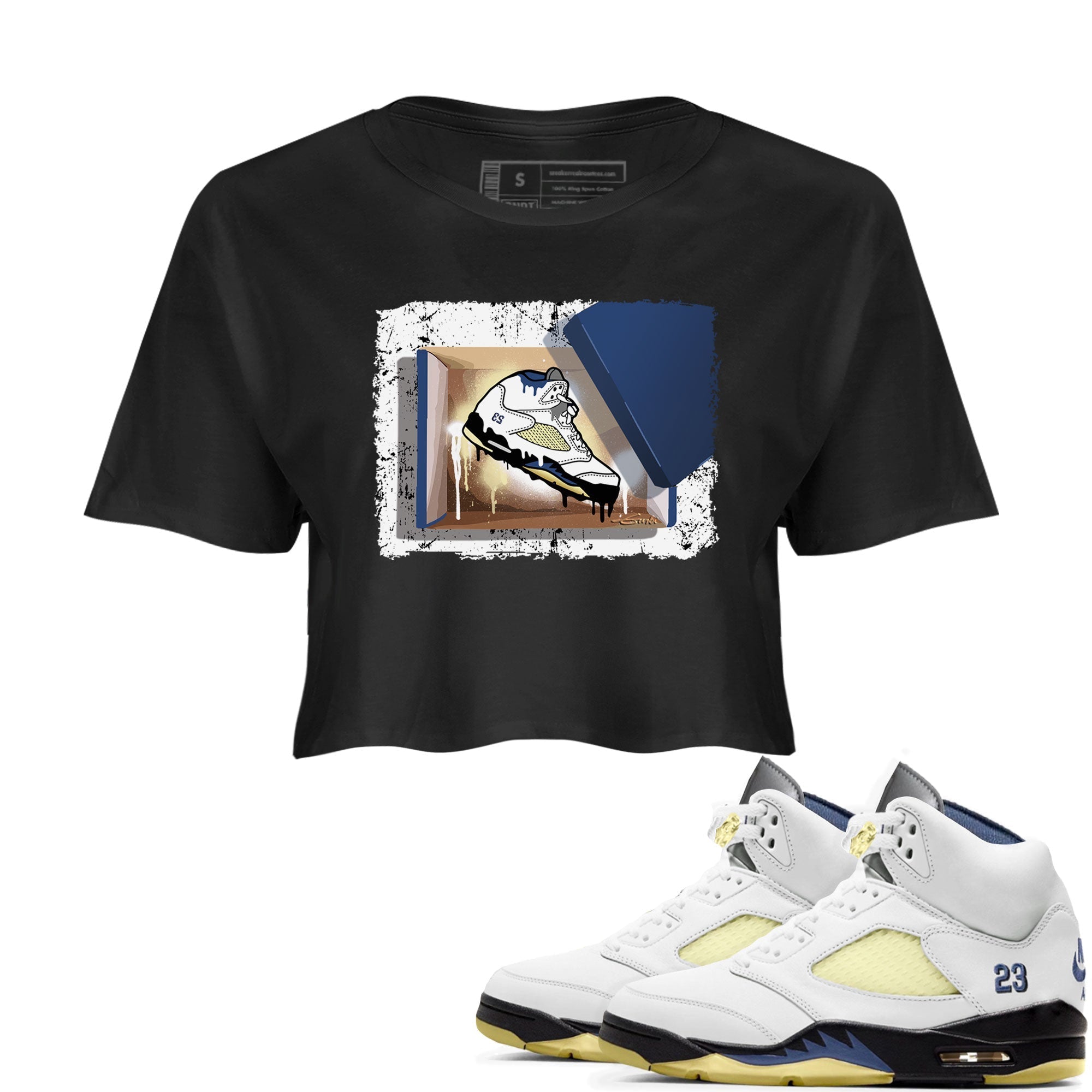 New Kicks snkmatch Women's Top - Air Jordan 5 A Ma Maniere x Photon Dust