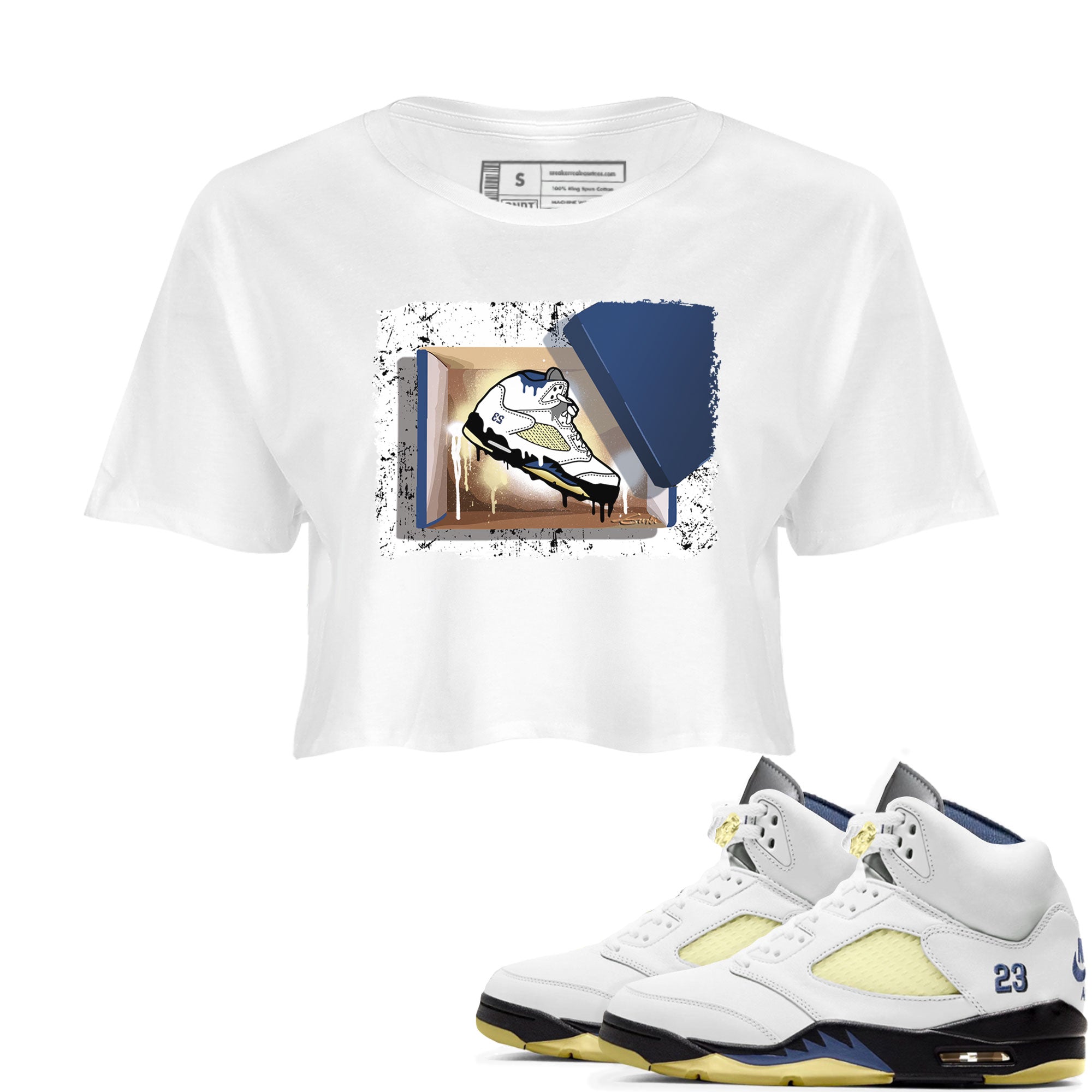 New Kicks snkmatch Women's Top - Air Jordan 5 A Ma Maniere x Photon Dust