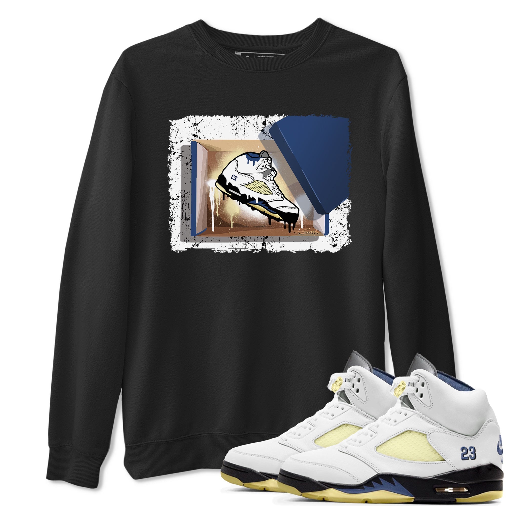 New Kicks snkmatch Tee - Air Jordan 5 A Ma Maniere x Photon Dust