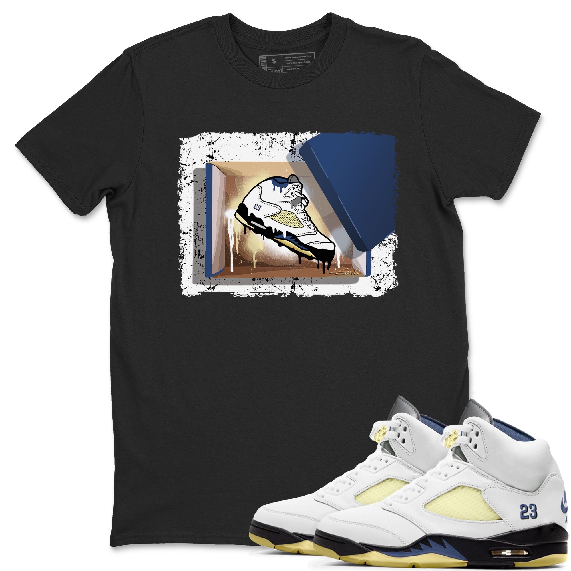 New Kicks snkmatch Tee - Air Jordan 5 A Ma Maniere x Photon Dust