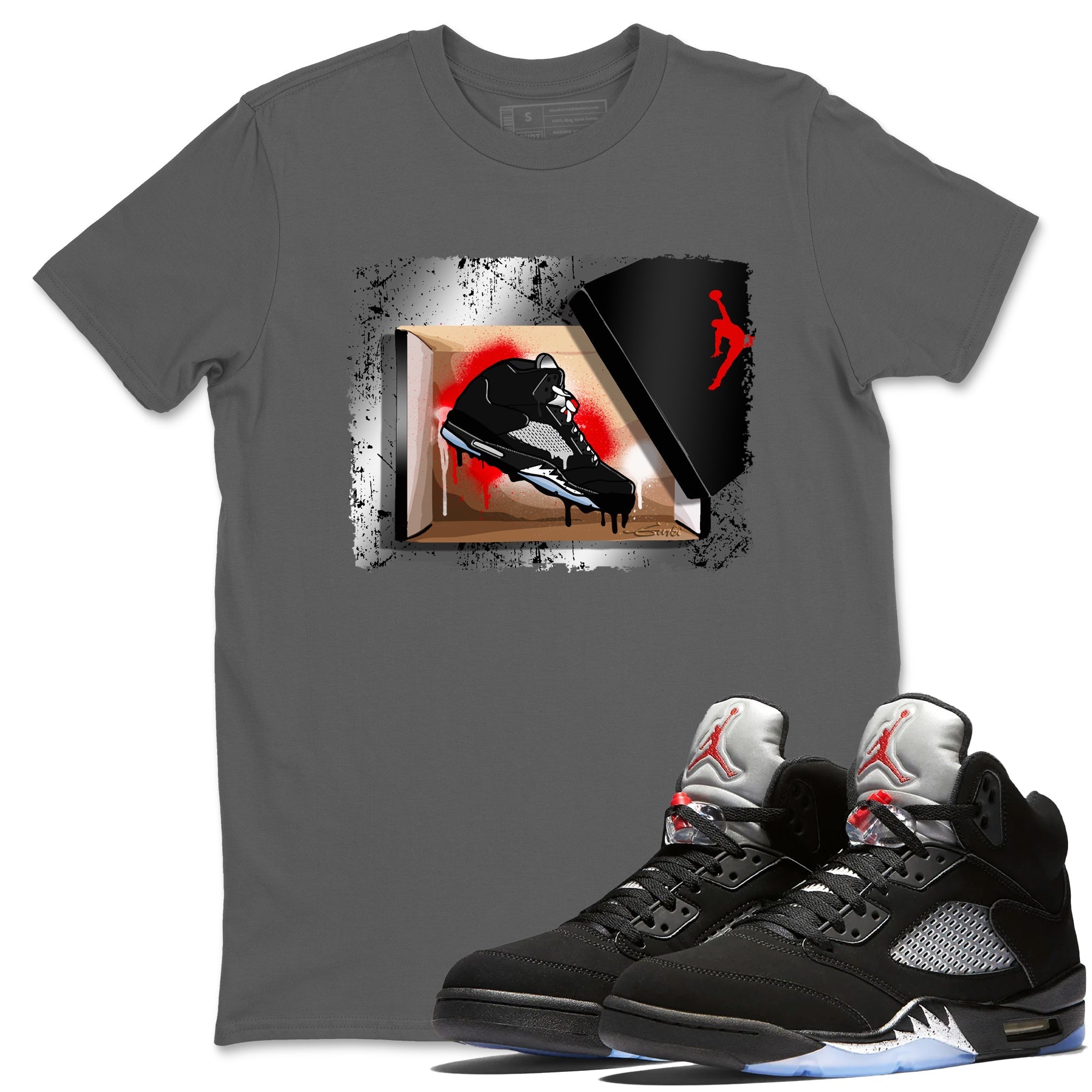 New Kicks snkmatch Tees - Air Jordan 5 Reimagined