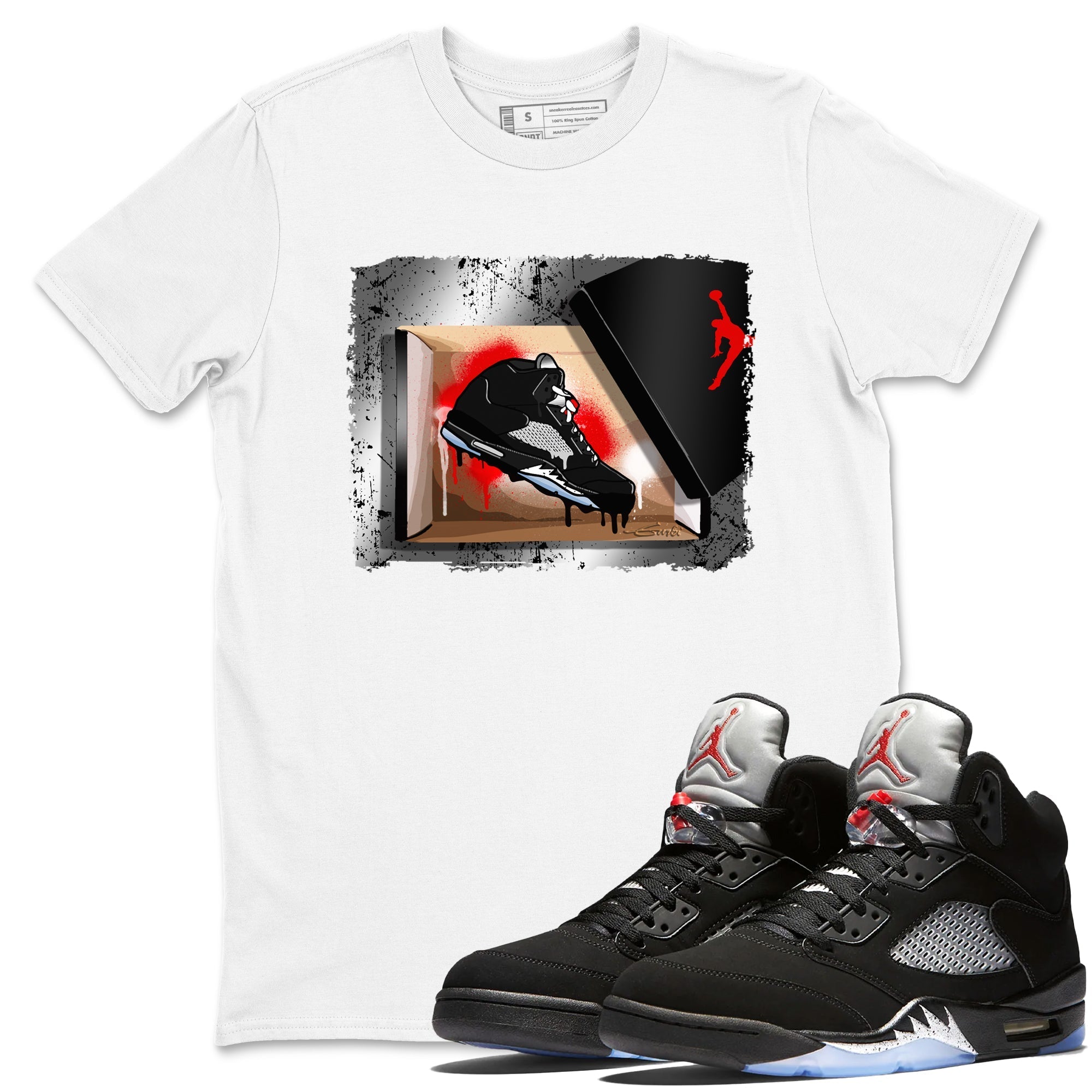 New Kicks snkmatch Tees - Air Jordan 5 Reimagined