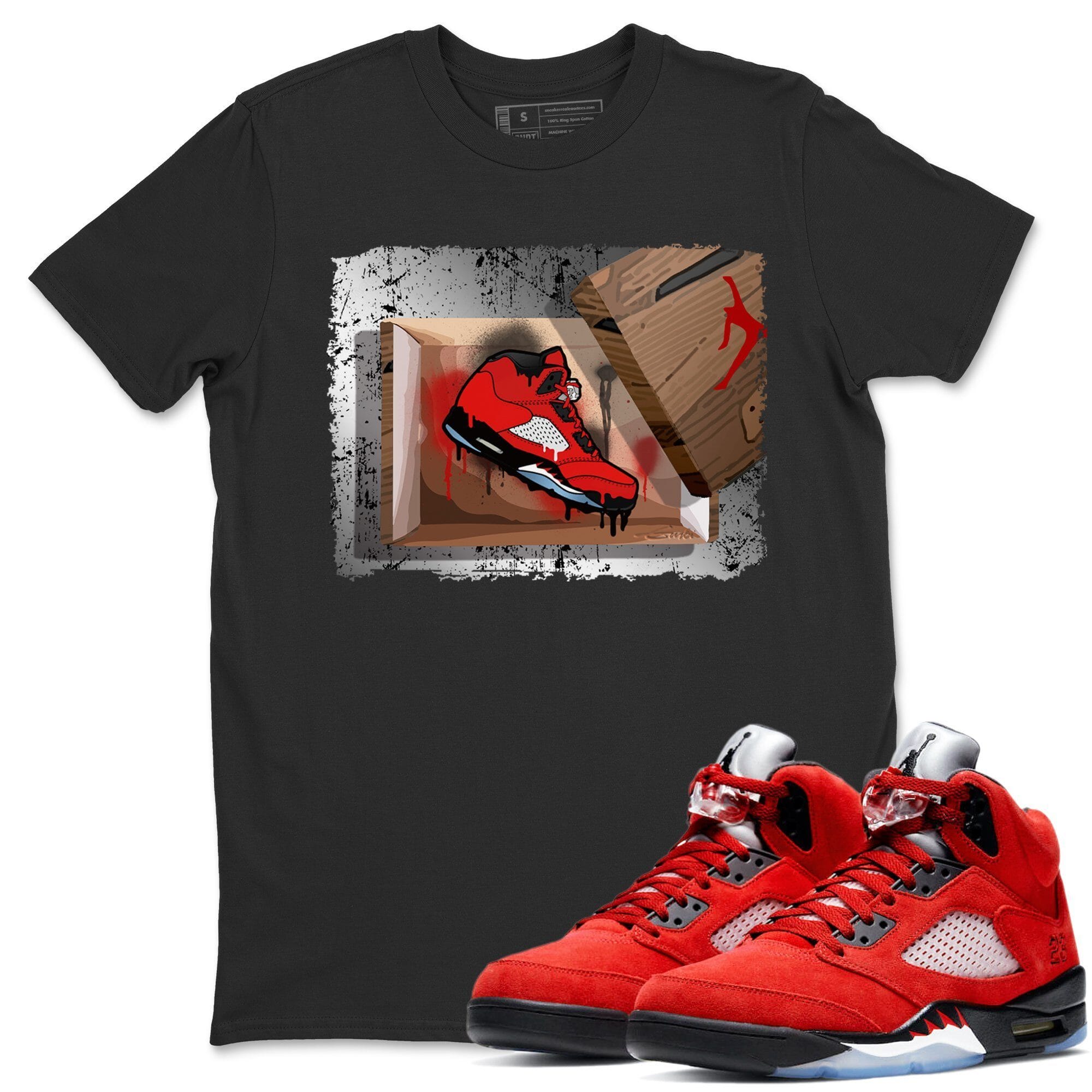New Kicks Unisex Tops - Air Jordan 5 Raging Bull