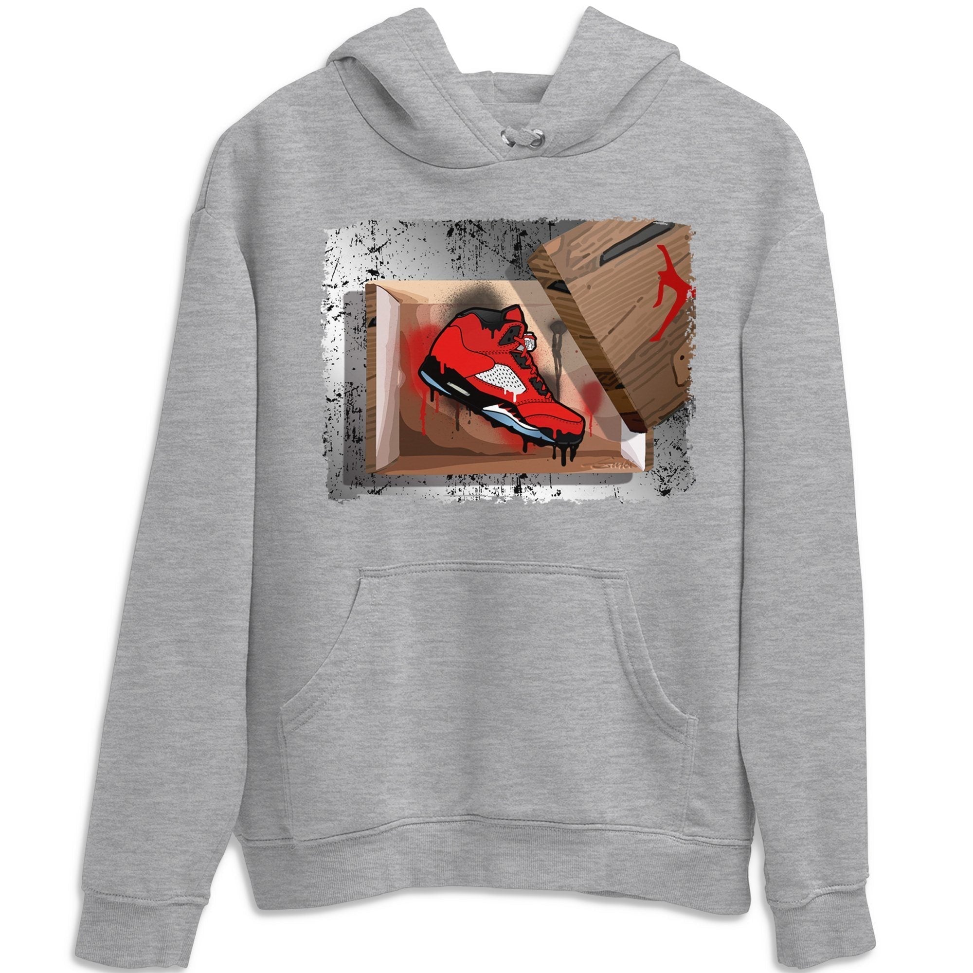 New Kicks Unisex Tops - Air Jordan 5 Raging Bull