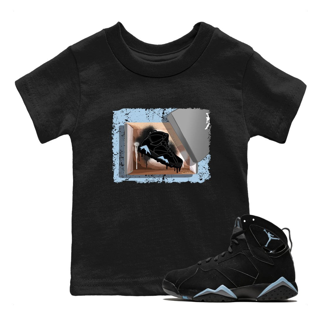 New Kicks Kids Tops - Air Jordan 7 Chambray