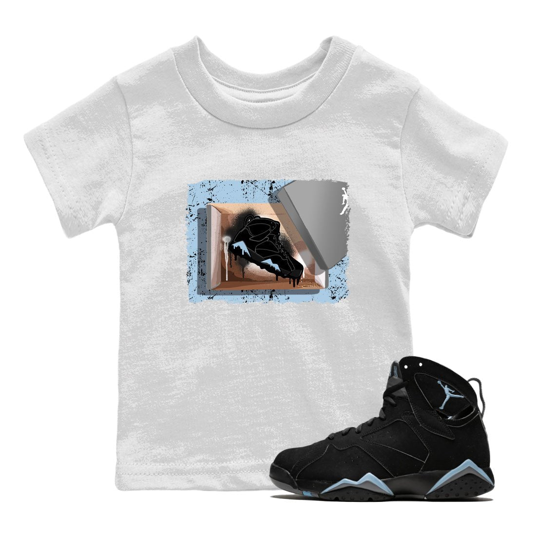 New Kicks Kids Tops - Air Jordan 7 Chambray