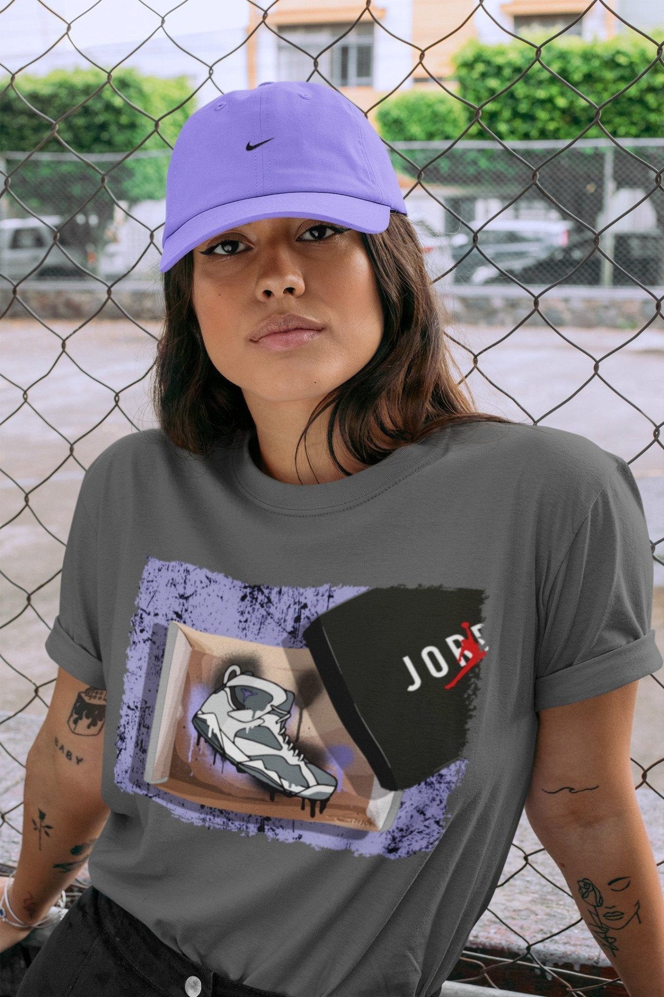 New Kicks Unisex Tops - Air Jordan 7 Flint