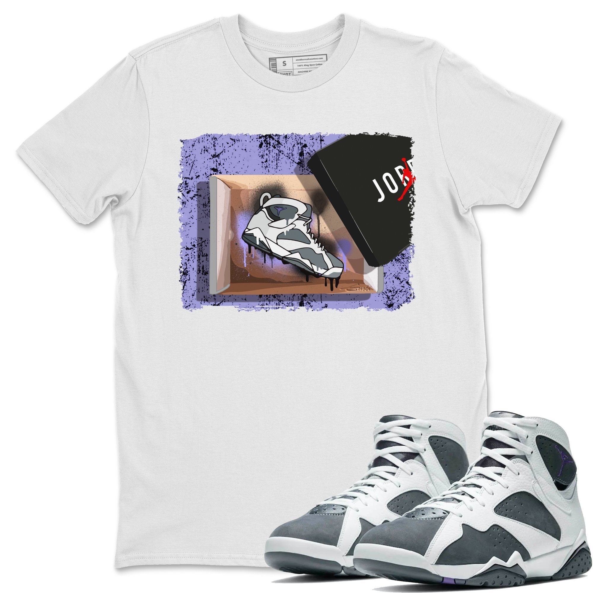 New Kicks Unisex Tops - Air Jordan 7 Flint