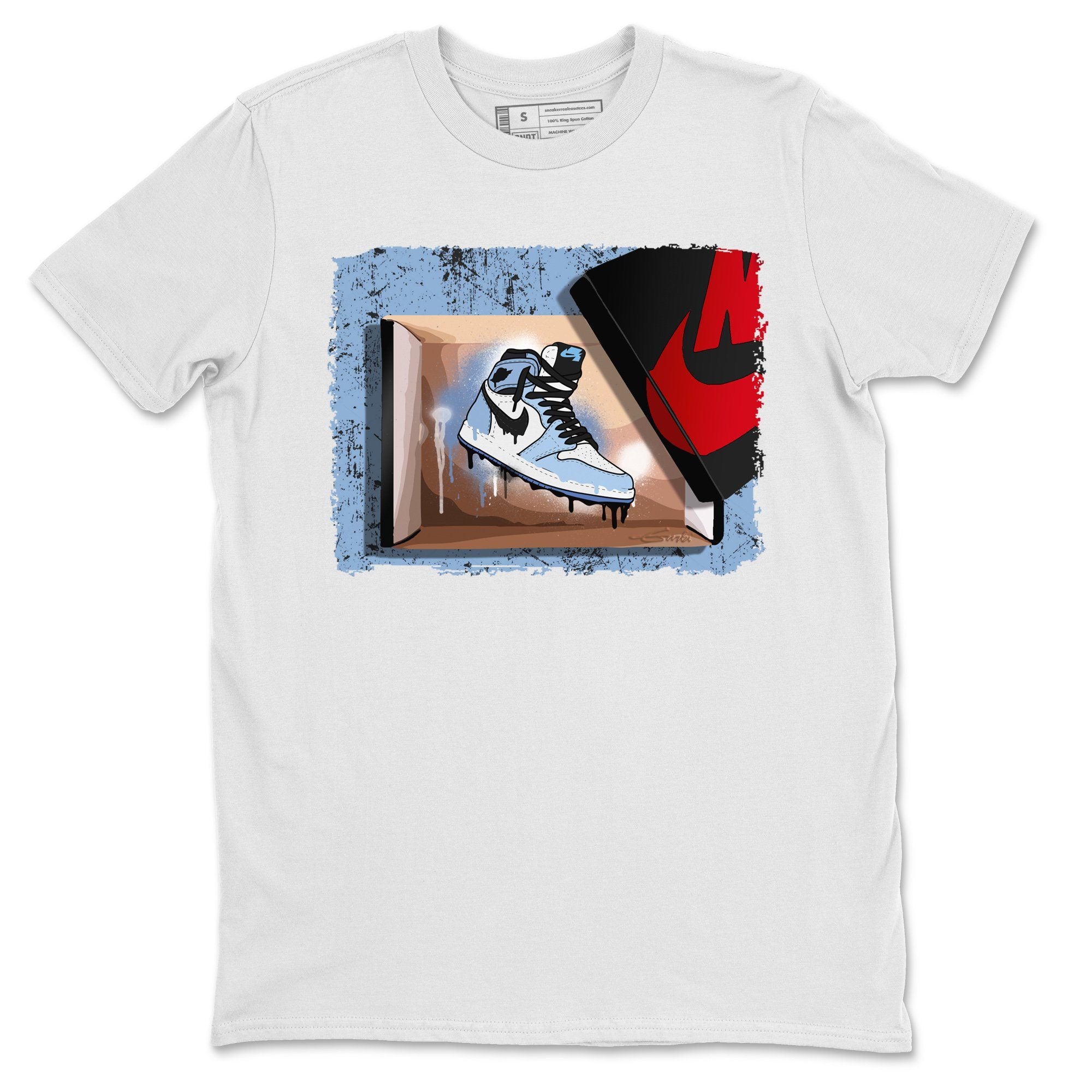New Kicks Unisex Tops - Air Jordan 1 University Blue