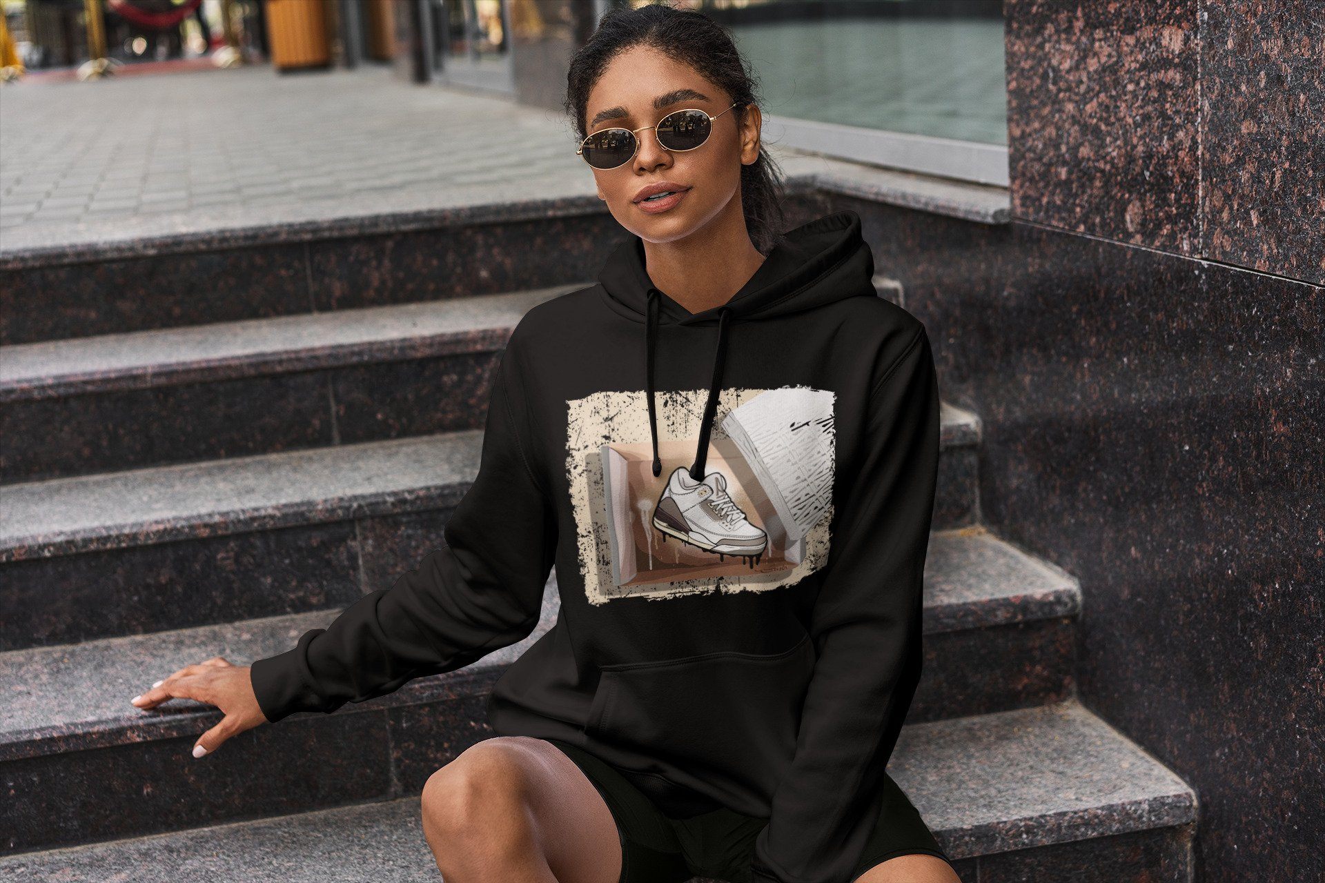 New Kicks Unisex Tops - Air Jordan 3 A Ma Maniere