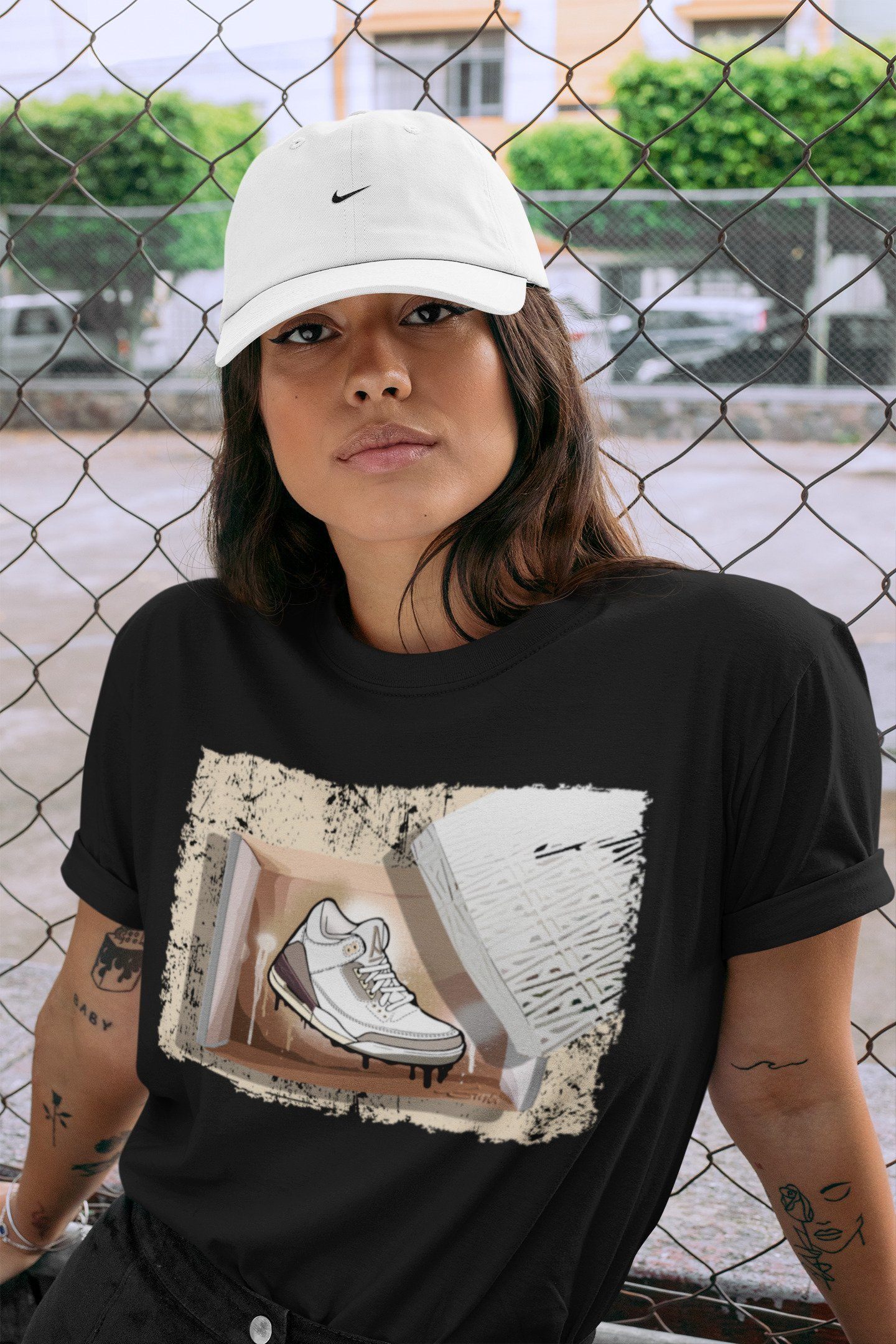 New Kicks Unisex Tops - Air Jordan 3 A Ma Maniere
