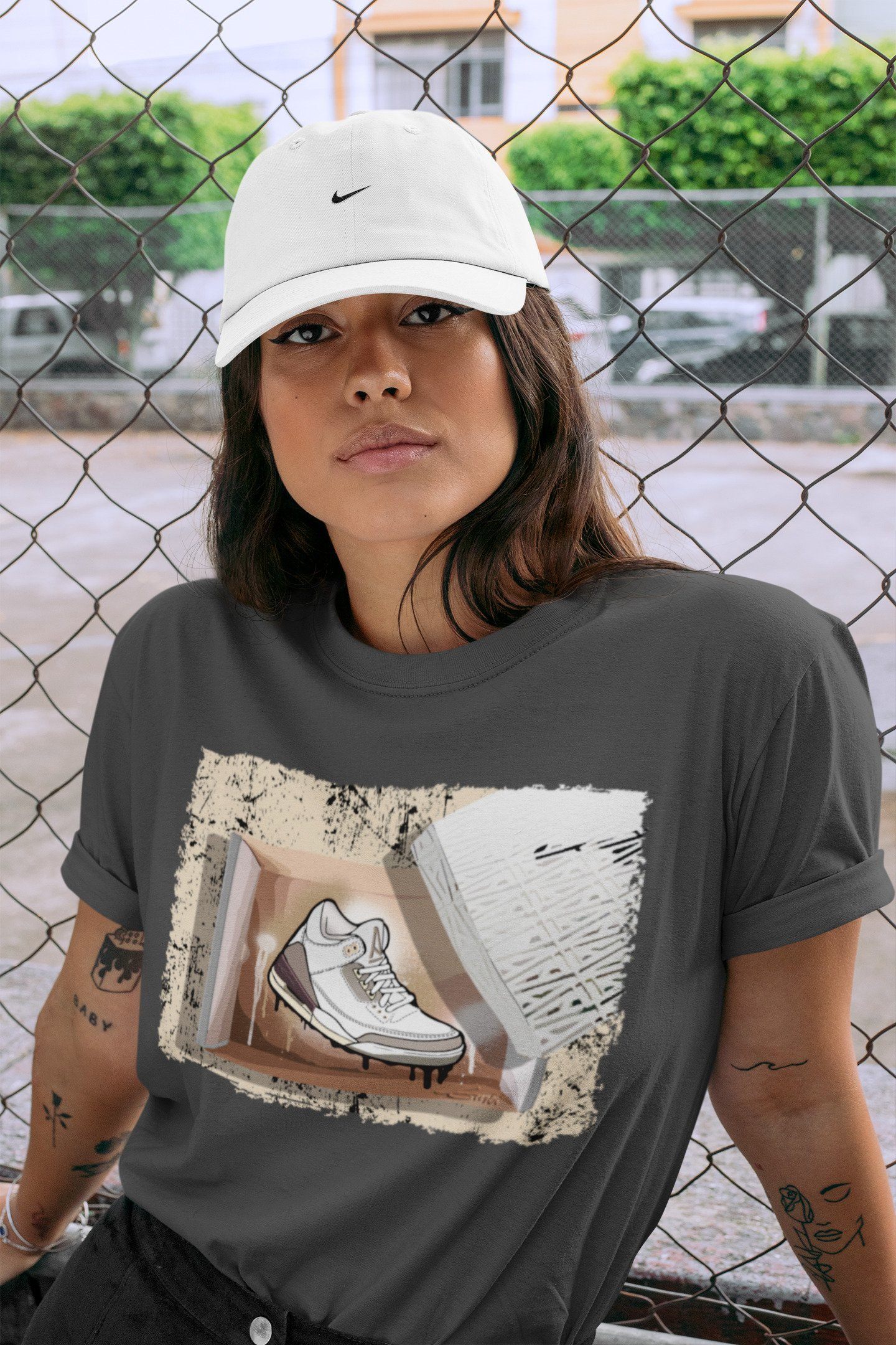 New Kicks Unisex Tops - Air Jordan 3 A Ma Maniere