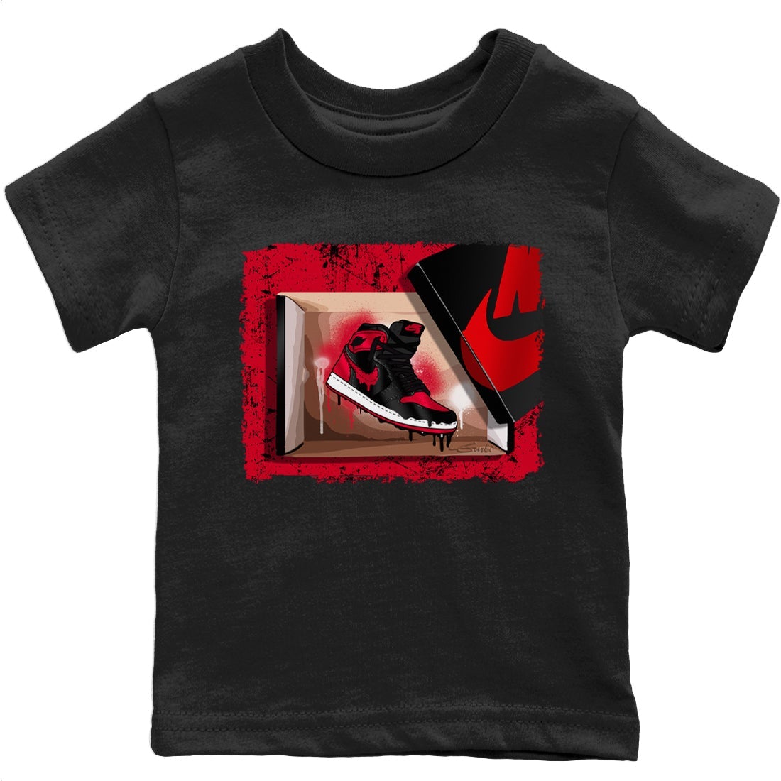 New Kicks Kids Tops - Air Jordan 1 Bred Patent