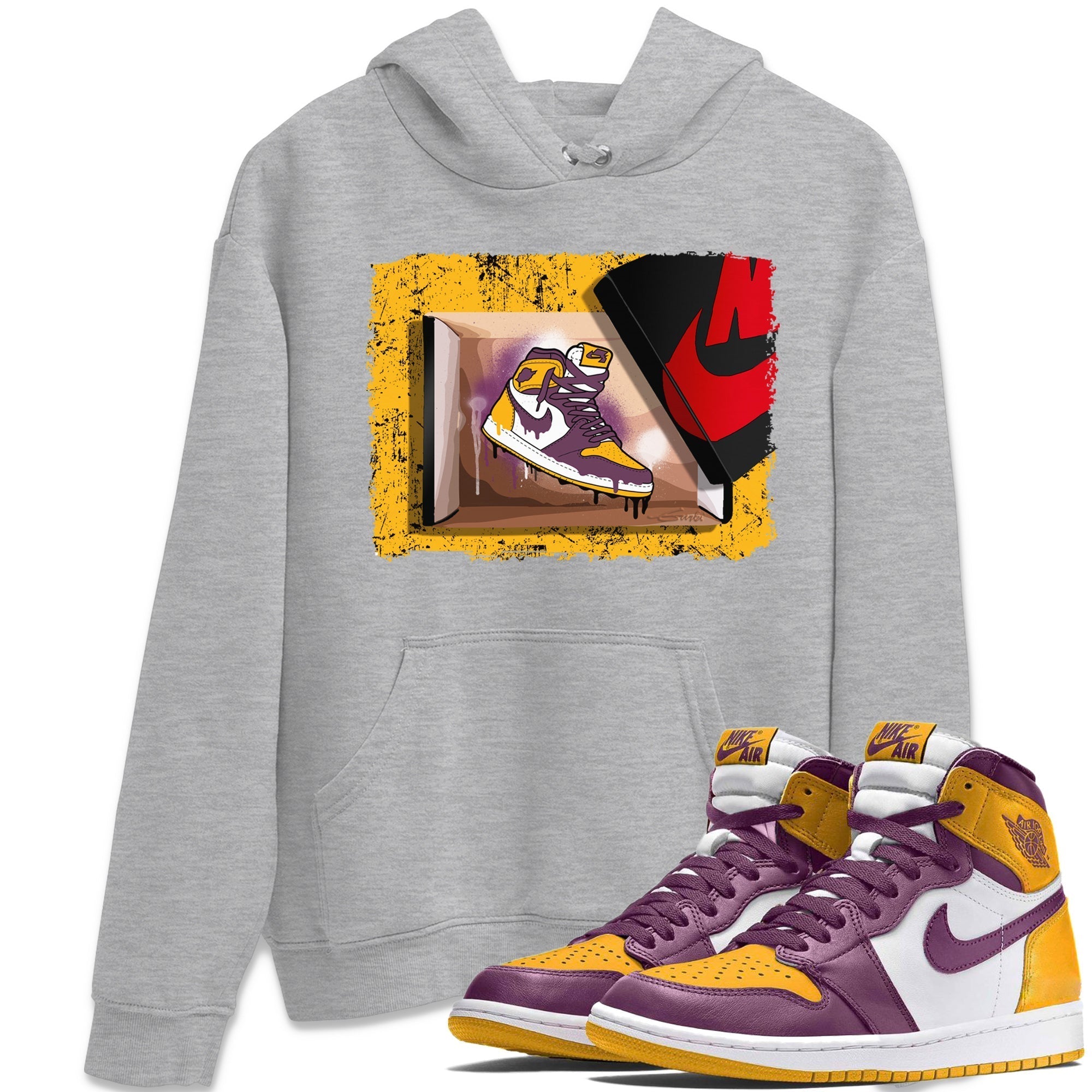 New Kicks Unisex Tops - Air Jordan 1 Brotherhood