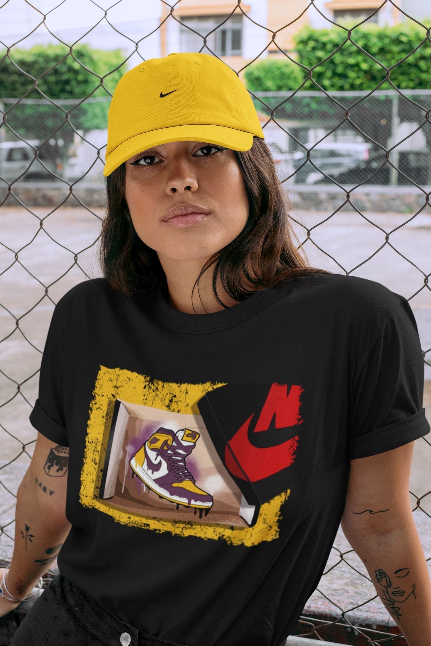 New Kicks Unisex Tops - Air Jordan 1 Brotherhood