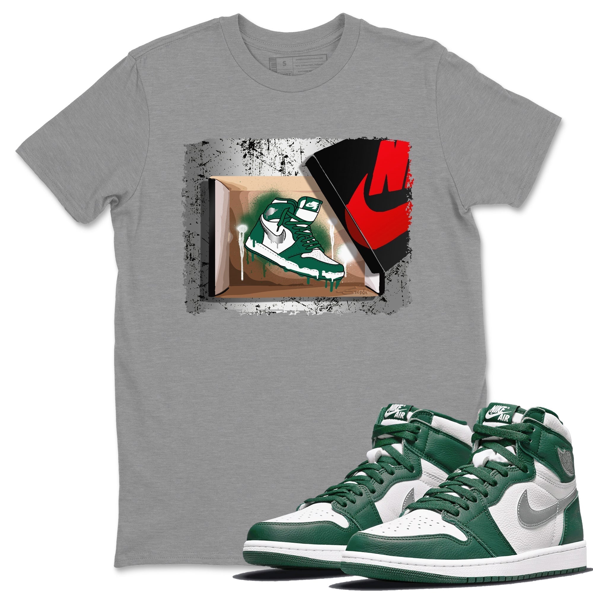 New Kicks Unisex Tops - Air Jordan 1 Gorge Green