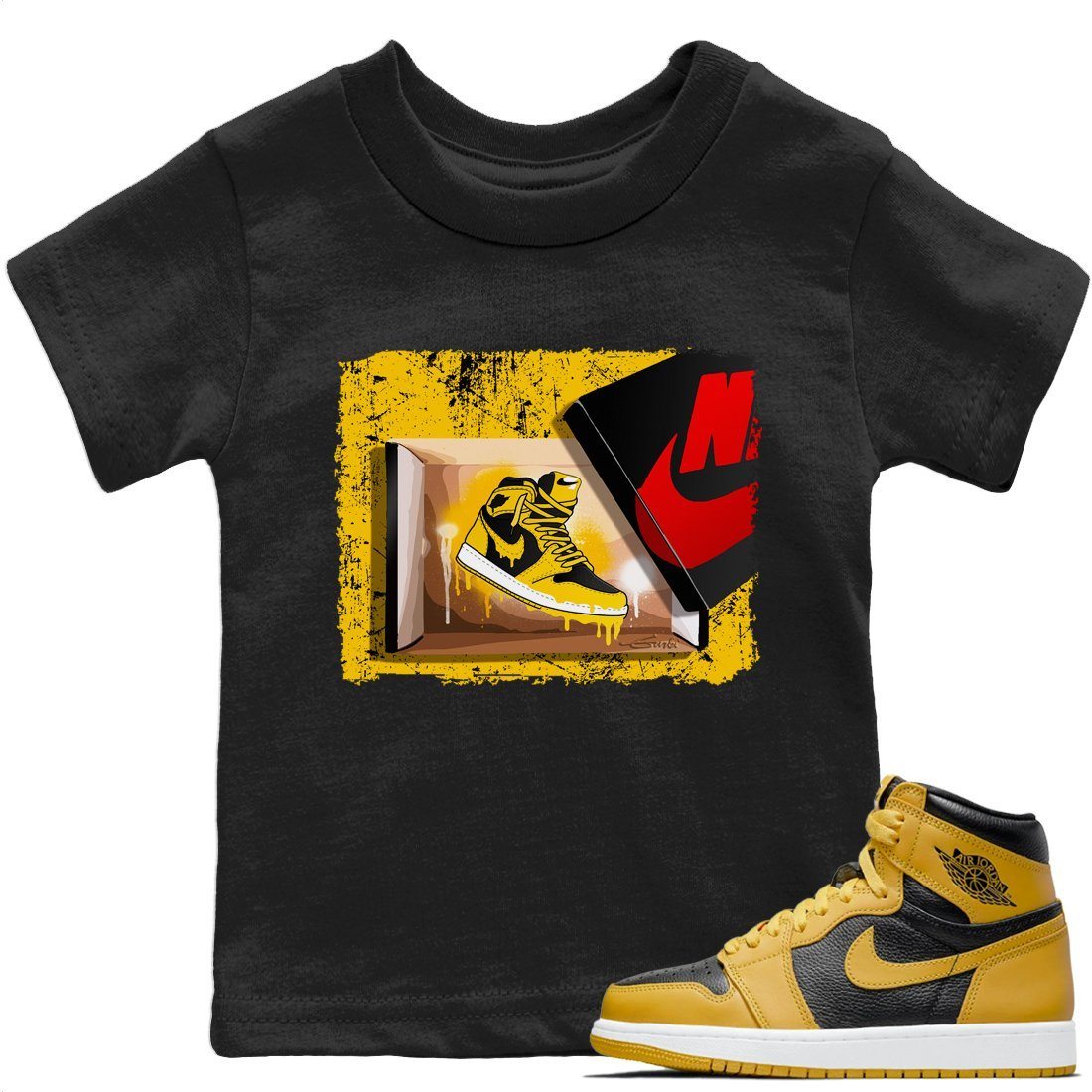 New Kicks Kids Tops - Air Jordan 1 Pollen